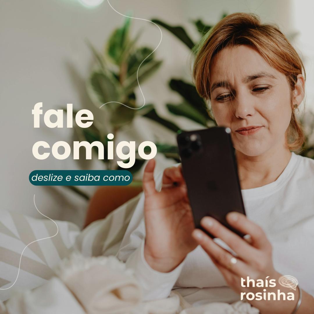 📢 Agende sua Avaliação Neuropsicológica! 🧠✨
Você está em busca de uma avaliação neuropsicológica completa e personalizada? Eu posso te ajudar!
👩⚕️ Sobre Mim:
Sou Thaís Rosinha, psicóloga especialista em neuropsicologia com mais de 8 anos de experiência. Trabalho com avaliações neuropsicológicas para idosos, adultos e crianças, oferecendo um atendimento de qualidade e totalmente individualizado.
💬 Entre em contato:
Vamos conversar! Agende sua avaliação e descubra como posso te ajudar a entender melhor seu funcionamento cognitivo e emocional.