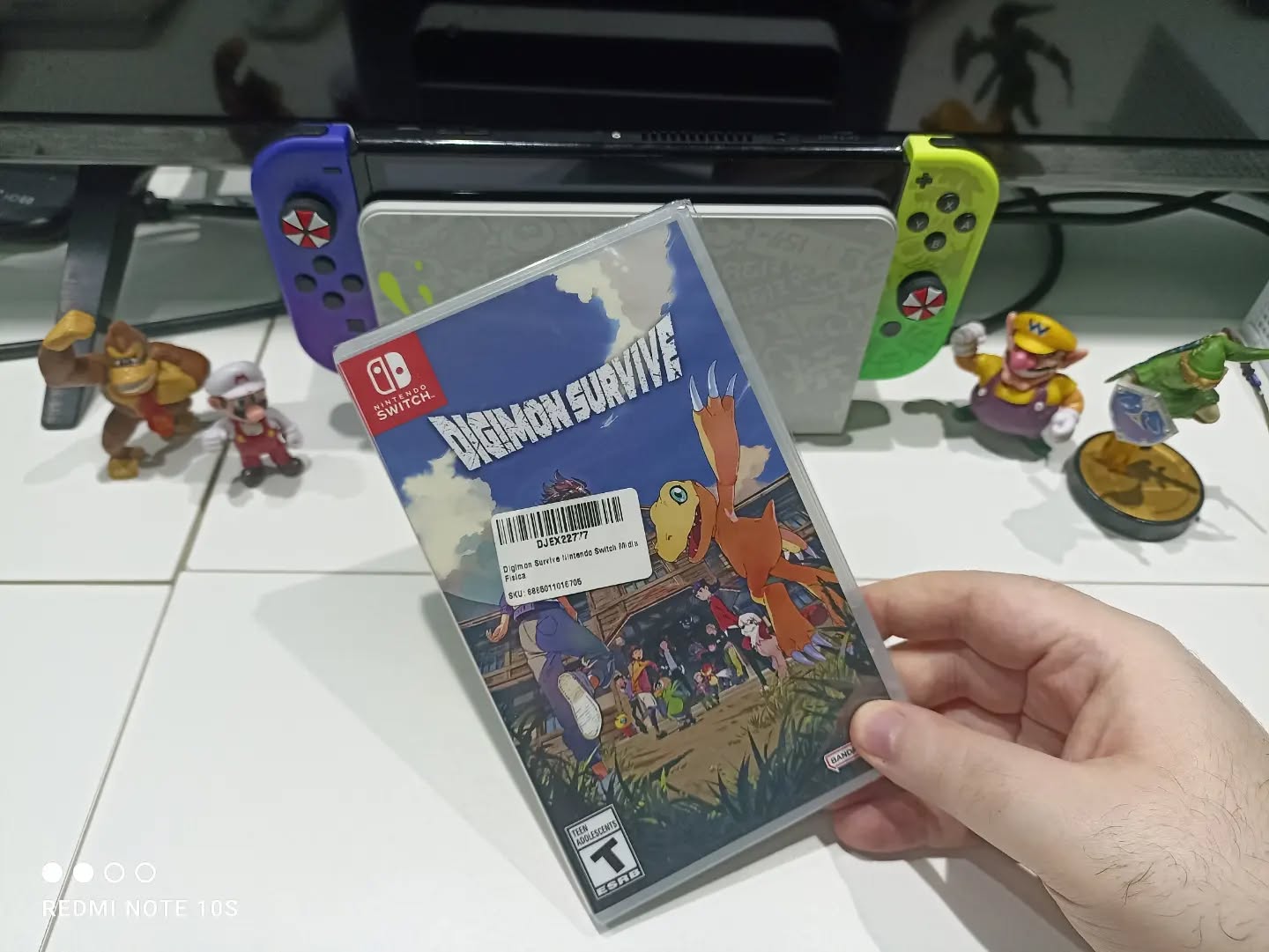 Digimon Survive é o mais novo membro da família Nintendo Switch aqui em casa! Amo ❤️😍
#digimonsurvive #nintendoswitch #nintendoswitcholed #digimon #midiafisica #physicalcopy #cartdriges #bandai