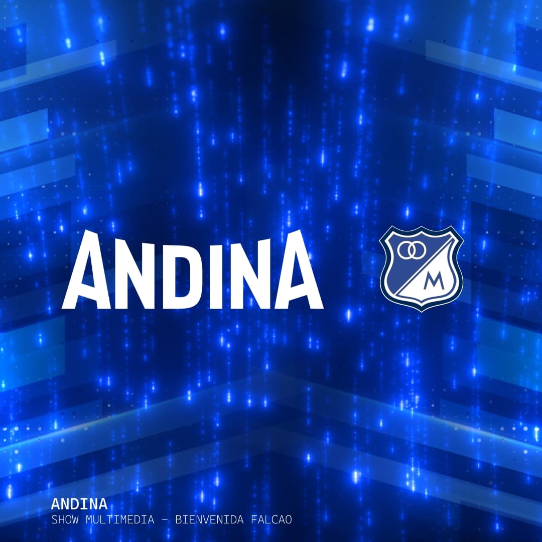 Show Multimedia de Bienvenida a Radamel Falcao para Andina, un proyecto hecho con todo el corazón y las ganas de dar lo mejor, gracias a todo nuestro team y a Andina por creer en nosotros. #multimediashow #vinilolab #pangolinlasersystems #malighting
