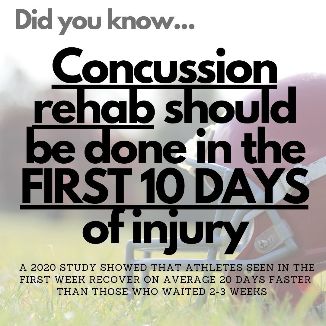 Recently suffered from a concussion? It's better to get it looked at sooner rather than later!
Visit one of our Physiotherapists to get you back on track after a concussion!
#physiotherapy #oakvillephysios #physicaledge #concussion #concussiontreatment