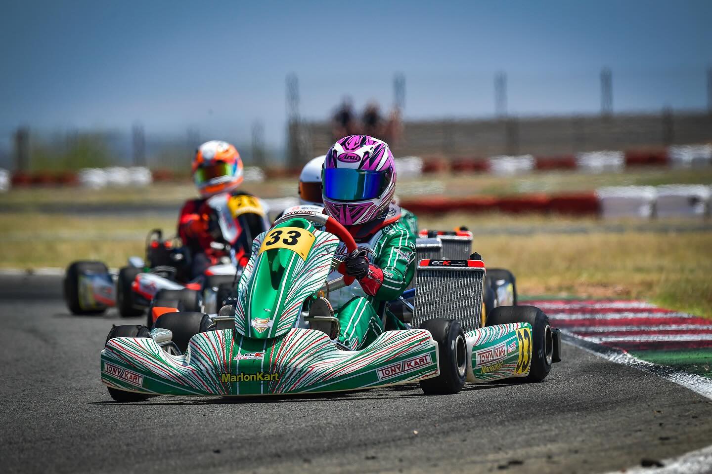 A great weekend at @kartodromovalencia for the @campionat_catalunya_de_karting in Valencia. In qualifying on Saturday we toke pole position and had my teammate @raul_martinez_racing alongside me in second place. In race 1 we finished in second position after being pushed off by another driver in the last lap. In race 2 we had a bad start and dropped down a few positions. Eventually we made our way back up to second position and was battling for the lead. After a good fight we finished the race agin in second position. Unfortunately one of the clips that holds the front fairing in place broke and we ended up with a 5 second penalty dropping us down to sixth position. Overall a good weekend and lots of lessons learnt. Thanks to @eckmotorsport and @marlonkart for their support and thanks to my three teammates @raul_martinez_racing, @leonie_martinez_racing and @angelgarcia.122 for supporting me with learning the track and everything I needed to know for this race. A good weekend and now we move on to @rokcupsingapore round 5 and #rokcupasia round 3 at @kf1kartingcircuit next weekend.