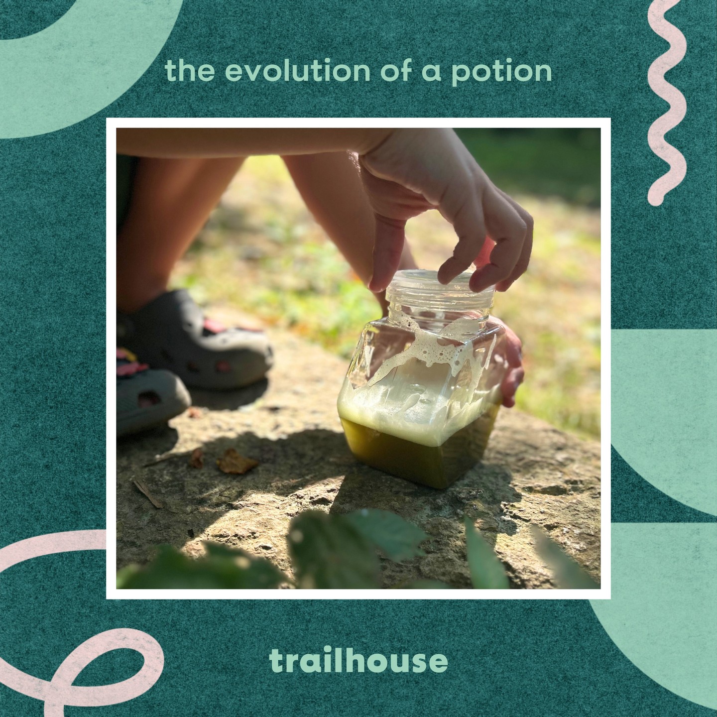 Child-led, interest-based, and engaging therapy consistently delivers the best outcomes and feels most rewarding for everyone involved. Check out some of the many skills that we practiced at Trailhouse while making a simple potion or nature "soup":
Fine Motor Skills:
Strengthening hand muscles by scooping, pouring, and mixing ingredients.
Practicing dexterity and coordination while screwing on lids.
Gross Motor Skills:
Enhancing motor planning through activities like collecting creek mud and carrying buckets.
Sensory Integration:
Providing tactile input through handling various textures (mud, water, loose parts).
Executive Functioning:
Encouraging planning and organization by deciding the sequence of the potion-making process.
Hand-Eye Coordination:
Practicing precise movements by pouring water and other ingredients into containers, and collecting and scraping mud.
Expressive Language:
Descriptive language and vocabulary expansion by talking about the ingredients and steps.
Sentence formation and sequential narration.
Imagination:
Fostering creativity in the design and creation process.
Encouraging narrative skills by creating stories, different potion uses, and characters.