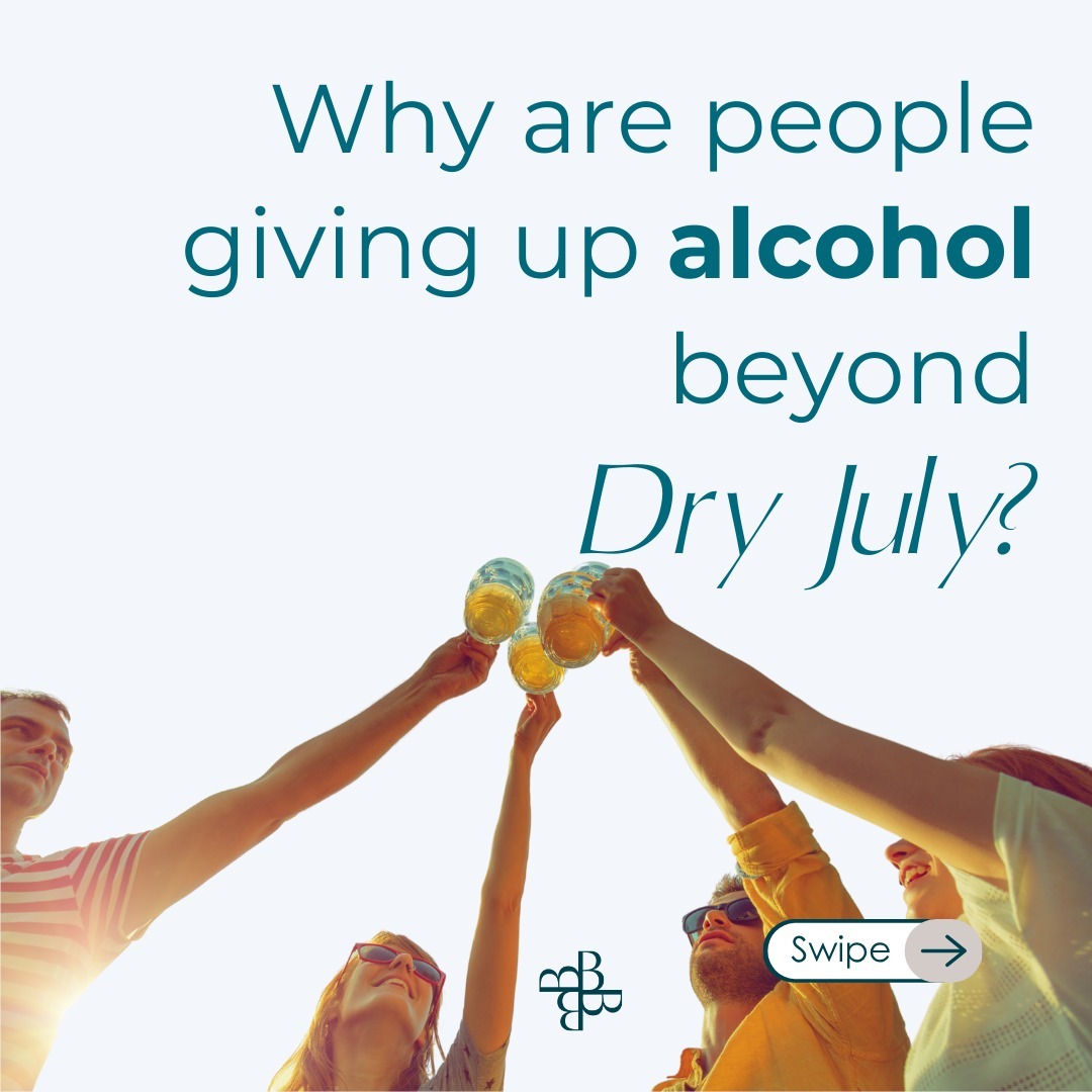 With Dry July wrapping up today, let's look at some of the reasons why people are choosing to stay sober.
>
>
>
>
>
#dryjuly #dryjuly2024 #sobriety #HolisticHealth #growthmindset #livingthebalancebodieslife #keepingbalanced #lovelife #healthiswealth #BBLC #diseaseprevention #diseasepreventiontips #balancedbodieslife #improveyourqualityoflife #consistencyiskey #optimiseyourlife