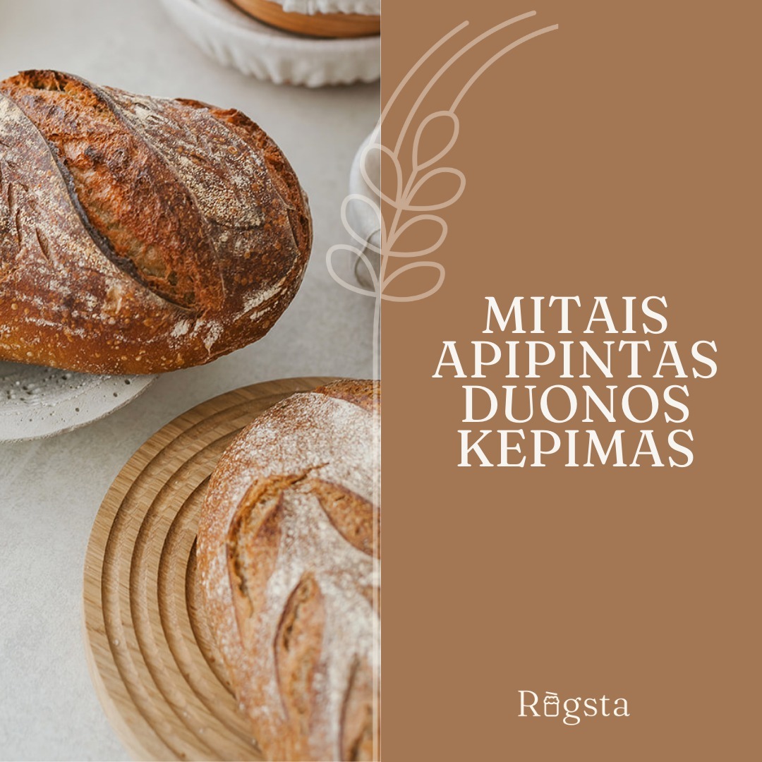 🌾MITAIS APIPINTAS DUONOS KEPIMAS🌾
Ar duoną kepti yra sunku? Brauk į šoną ir sužinok. ↪