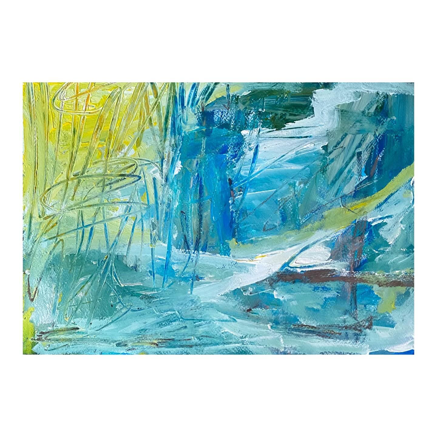 #artcurator #abstractpainting #contemporaryart #artoftheday #summervibes #40x30 cm auf Papier