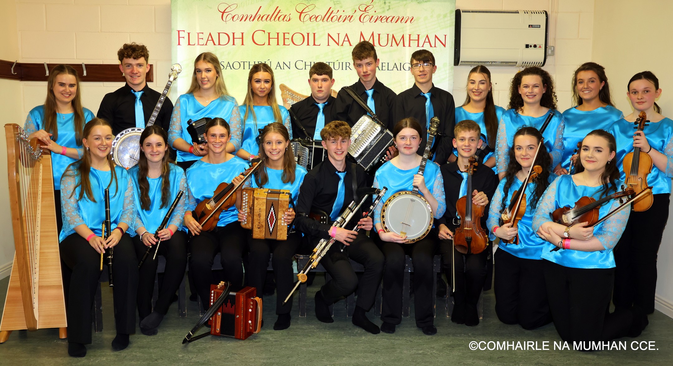 Part 1 of photos from the 15/18 Grupaí Cheoil competition at Fleadh Cheoil na Mumhan in Thurles. (Photos: Teresa Walsh, CCÉ)