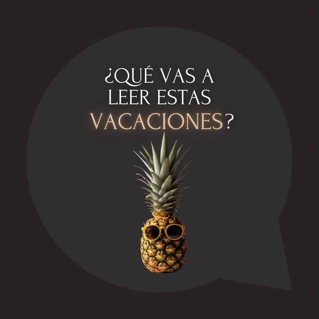En el hemisferio Norte, muchos ya habéis empezado o empezaréis pronto las vacaciones de verano. 🏖️ ¿Tenéis pensado aprovechar ese tiempo para leer algún libro? ¿Cuál nos recomendáis? 🍍