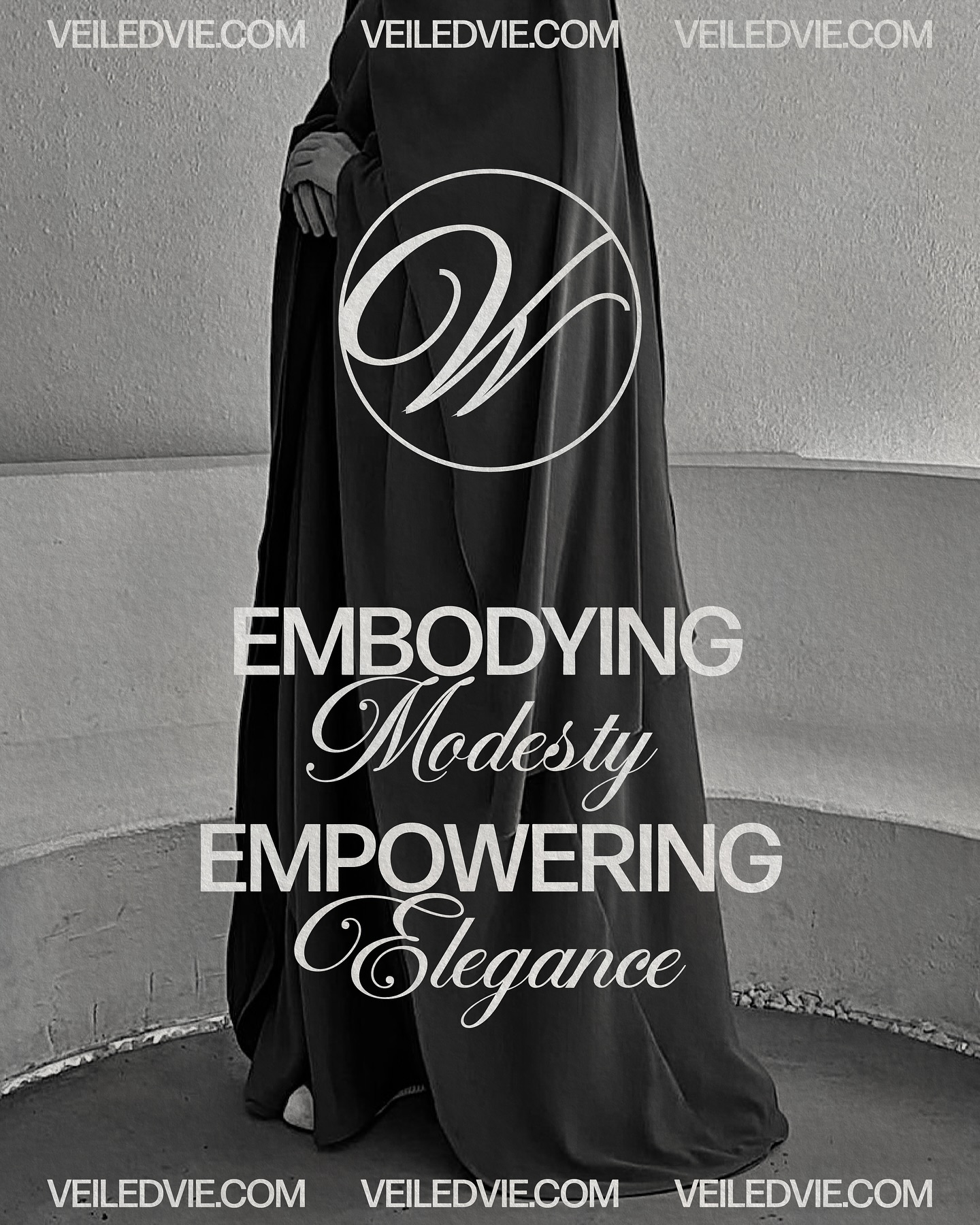 Veiled Vie is a hijab and abayas brand that embodies modesty and simplicity with an elegant touch, empowering women to embrace their femininity with confidence. “Embodying modesty, empowering elegance”.
Inspired by the words “veiled,” meaning covered or concealed, and “vie,” from the French word for life.
A deep dive into their logo mark:
Veiled Vie features an elegant letter mark consisting of two interwoven “V”s in a sophisticated script font, representing the brand’s initials. This design element captures the essence of Veiled Vie’s commitment to modesty and elegance. The flowing script font adds a touch of grace and femininity, while the intertwining V’s symbolize the harmonious blend of traditional values and contemporary fashion. The simplicity and refinement of the logo reflect the brand’s focus on providing stylish, high-quality garments that empower women to express their unique identities with confidence.
#branding #brandidentity #visualidentity #branddesign #branddesigner #logodesigner #logodesigns #logosuite #graphicdesign #graphicdesigner #luxurybranding