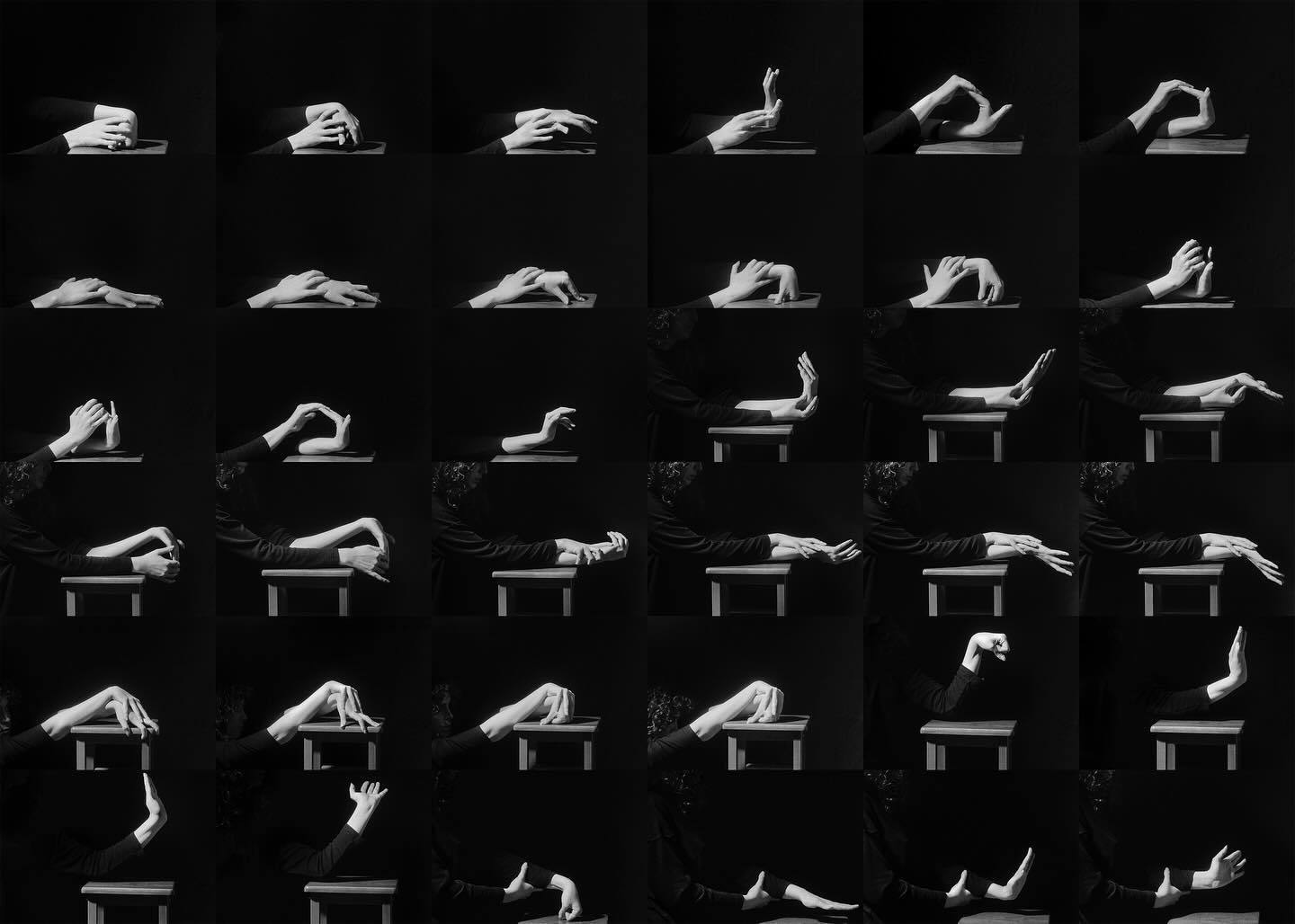 Roni Aviv (@roniavivi) is a visual artist, based in New York. Aviv works with photography, text, and installation to give form to a psychological space of re-processing experiences. Aviv holds an MFA in Visual Arts from Columbia University. Her work has been published and exhibited internationally.
“‘Left Hand Pain / Movement Studies, 2023’ is a series inspired by physical therapy exercises and Edward Muybridge movement studies, I move between gentle stretches and extreme stretches that may be harmful. Using the historical reference as a scientific point of reference, the search for proof, and verification by a machine that may create a viable image of the internal
I deal with our societal tendency to under address the individual pain and trauma, considering both physical and mental implications. In the photograms, I contact printed laser prints of original texts. “easily bruised, easily pinched, easily distressed… it is not real, It is not worth noting, mentioning, or dealing with, and sometimes the most painful thing is the one you don’t consider a thing.”” - Roni Aviv
Check out Roni’s work and others in the Self-Portrait 2 issue of Pearl Press at pearl-press.com/self-portrait2
-
#pearlpress