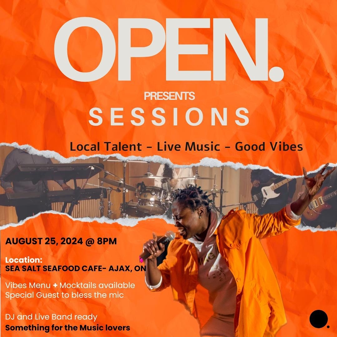 The 1st one was magic !
Now we keep the momentum going with SESSIONS.
NEXT SUNDAY Aug 25 @seasaltseafoodcafe @ 8PM
We invite our local talent out to network, perform, and vibe with other musical talents from Durham Region.
Due to spacing AND creating the best atmosphere we have opened an RSVP.
LINK IN BIO
Live Band ! DJ ! VibesMenu !
Come out and enjoy our SESSIONS.
#DurhamRegion #Nonprofit #CreativeArts #CreativeArtsIncubator #Music #LiveBand #LocalTalent #Ajax #Pickering #Whitby #Oshawa #AjaxGoStation #AccessGranted #GoodVibesOPEN