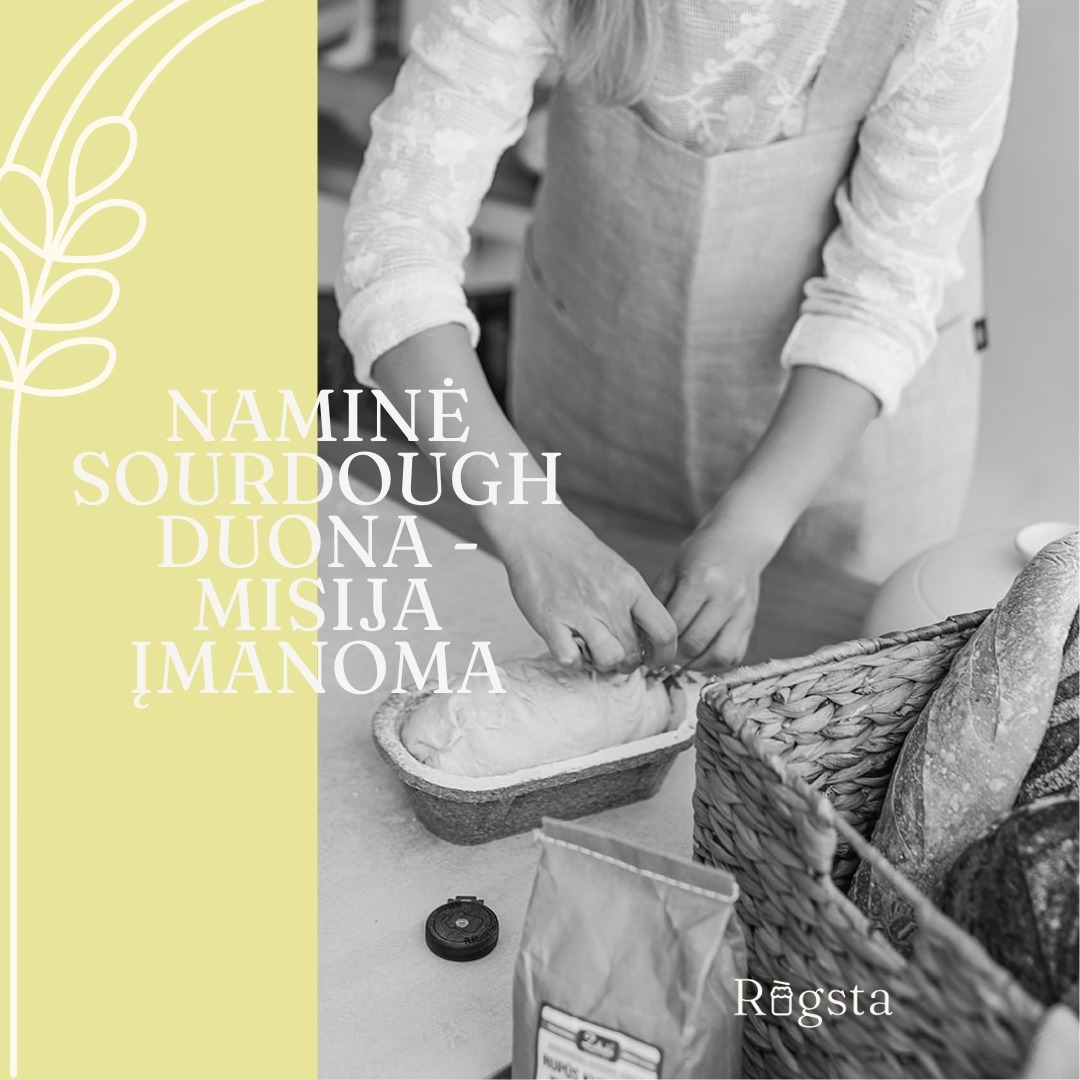 Natūralaus raugo (sourdough) duona kiekvieno jūsų namuose💫
Sakai neįmanoma?🦄 Jei dar nepradėjai, skaityk įrašą ir sužinok, ko reikia, kad namai kvepėtų šviežia duona🥖