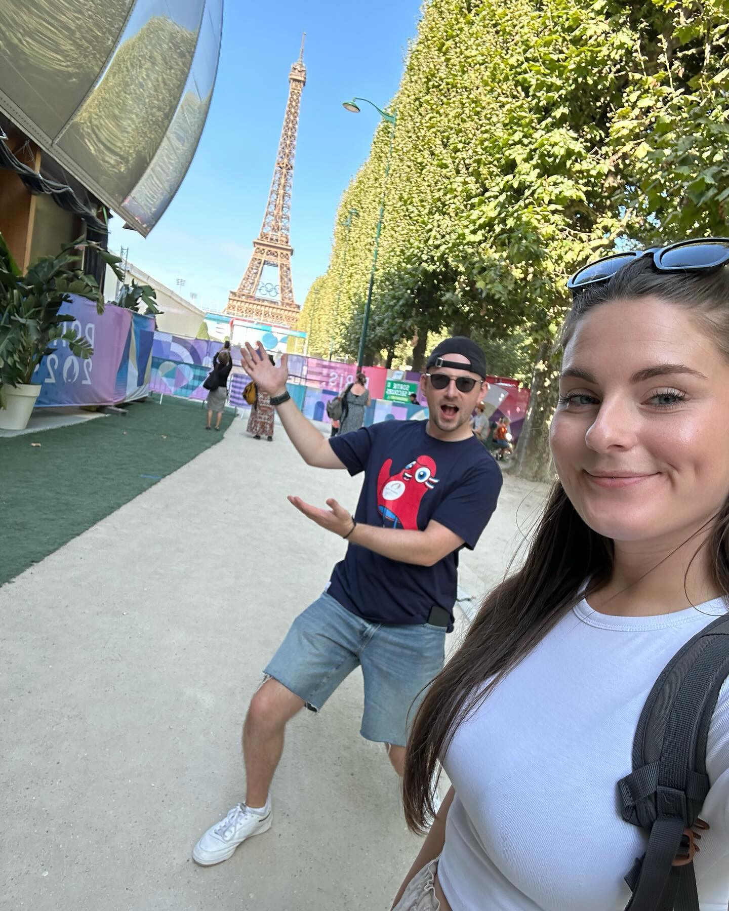 An Olympic selfie journey with my fave travel companion. The best trip 🥰🌞