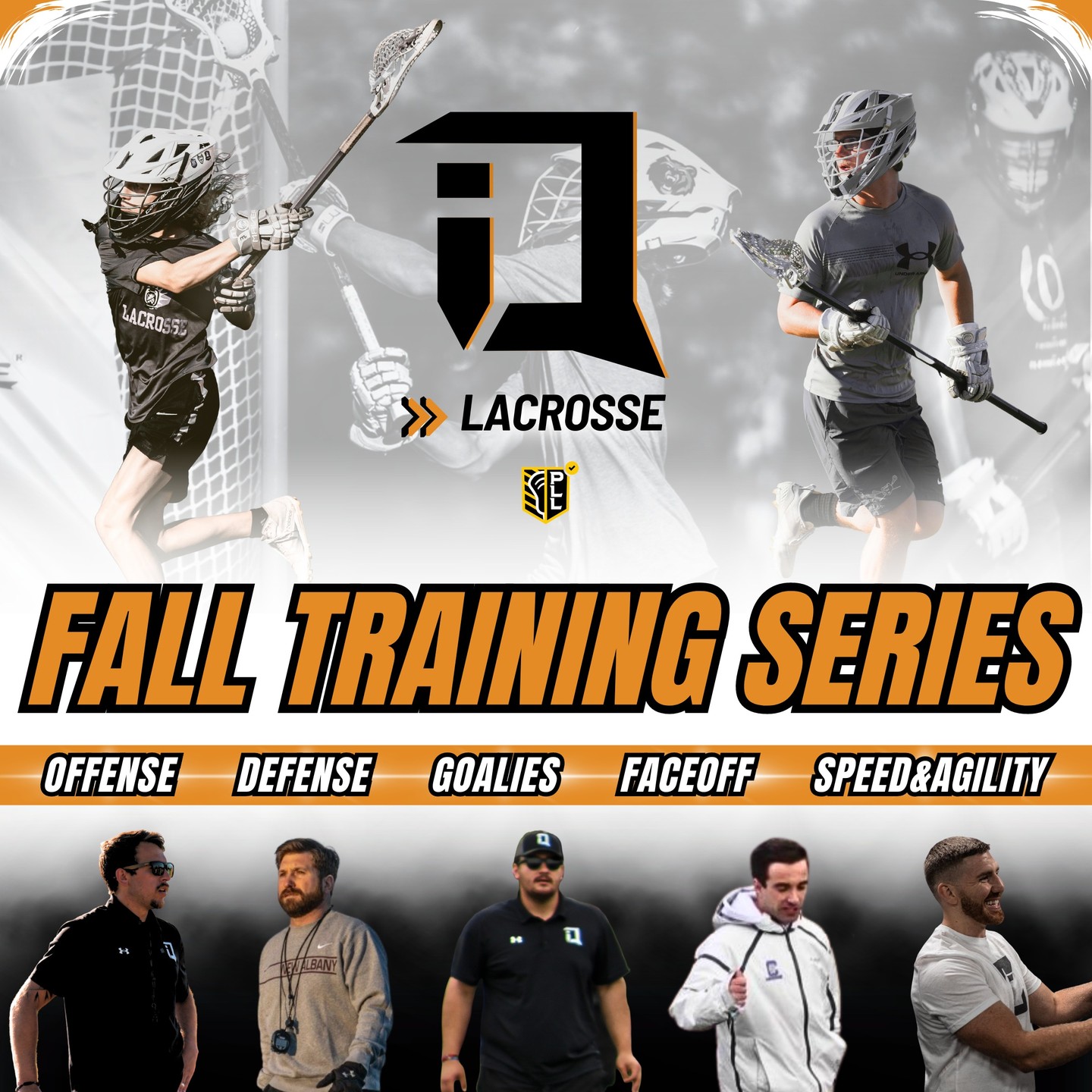 🔥Fall Training Series registration is now open for our youth through high school small groups! Limited spots available!
Learn more and register today at the link in our bio!
🔸Advanced Offensive Training
🔸Advanced Defensive Training
🔸Goalie Training
🔸Faceoff Training
🔸Fundamentals Training
🔸Speed & Agility Training
#iqlacrosse #lacrossetraining #lacrosse