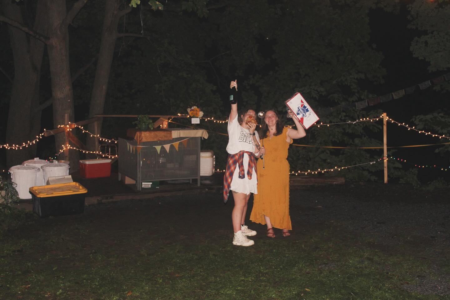 I have very few pictures of my own of the wedding or reception but I do have this. But really at the end of the day this is us. Once I have pictures of the two of you I will post that with a congratulations. But for now take this picture of me and my best friend at the end of a perfect day having the time of our lives ❤️💍