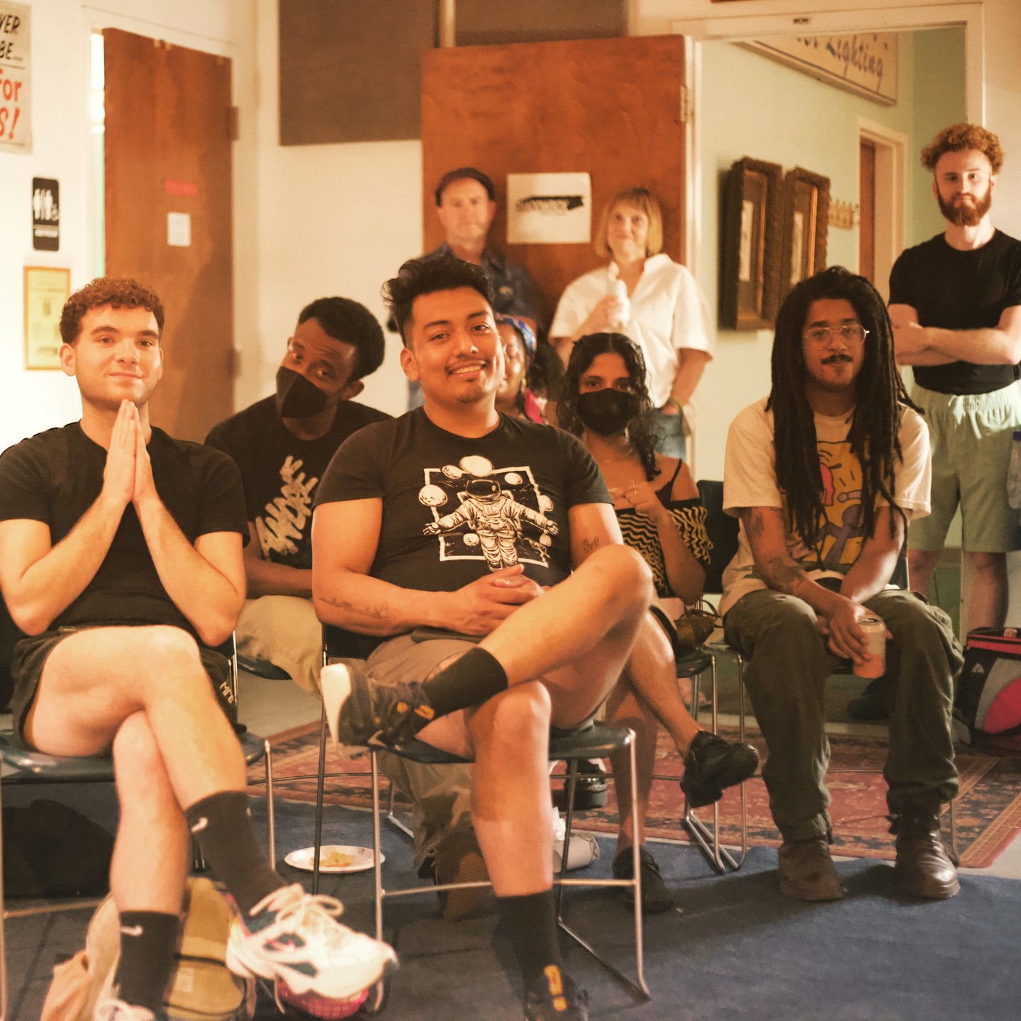 The core creative team of @dotorgshow is so grateful for the energy our fans, old and new, brought to us last night at our screening. Hearing all the laughter was so life-affirming to me. We are really funny, y'all!
For the past five years, I have gotten to pretend to be a sassy, potty-mouthed, screaming for all the world to hear, and wildly expressive nonprofit worker. Simply put, "Suzy" is just a deeper version of me, saying all the things I wish I could say!
After the first read-through back in 2019 and a candid conversation with showrunner @msstarryart , I was asked to be a producer which is any actor's dream. 15 years in the making!
Thanks for supporting us. If you missed this one but wanna come to the next one, DM!
#femalefilmmakerfriday #flashbackfriday #ncfilm #filmindurm #setlife #teamworkmakesthedreamwork #screenwriter #actor #producer #director #editor #peopleofcolor #collaboration #coconspirators