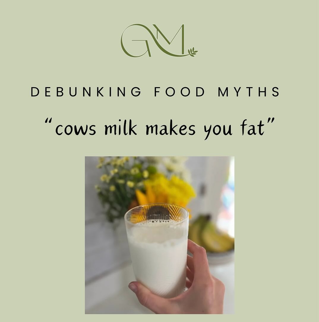 🐮 “cows milk makes you fat” 🐮
Recently milk alternatives have become super trendy, leaving traditional cows milk with a bit of a bad rep. But how “healthy” are these milk alternatives and is cows milk really that bad?! 🥛
🐄 Cows milk is a “whole food”, it impressively provides 18 of the 22 essential nutrients including calcium and vitamins D
🐄 Calcium: this nutrient is responsible for bone health, and concernedly it is often under consumed. Adequate calcium intake during pregnancy, post partum and menopause is vital and milk is an ideal source.
🐄 Most studies show that in adults, dairy products are associated with improved body composition and weight loss
🐄 Recent study suggested only 12% of milk alternatives contained same/more nutrients than cows milk.
🐄 Cows milk is much higher in protein than most plant based milks, and can have variable fat content depending whether “whole” “semi” or “skimmed”.
🍃 Plant based alternatives 🍃
🫘 Soy milk: similar protein, can be fortified with vit D & calcium.
🥜 Almond milk: lower calorie, minimal protein. Nut milk is ultra-processed, stripping away fibre, and other nutrients.
🥣 Oat milk: some protein, can be fortified, beta-glucan (see oats post).
How to choose 💭
✔️ unless you are allergic, cows milk is perfectly healthy
✔️ milk choice depends on your needs/goals
✔️ protein & healthy fats = cows milk, soy milk
✔️ low calorie option = almond milk
There’s a lot of milk fear mongering but the bottom line is… milk is perfect for most people. Plant based alternatives are available is you are allergic to dairy, or prefer their taste.
Don’t be bullied into ditching dairy.
Warm wishes, Dr Grace 🐮🌿
#womenshealth #nutrition #healthyeating #hormones #pregnancy #menopause #postpartum #fertility #pregnancynutrition #menopausenutrition #postpartumnutrition #fertilitynutrition #pregnancydiet #menopausediet #fertilitydiet