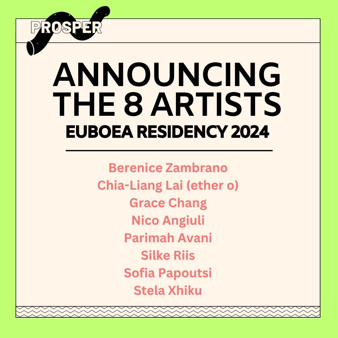 Oops! we made a mistake in our previous post with one of the names of our artists. So here they are again :)