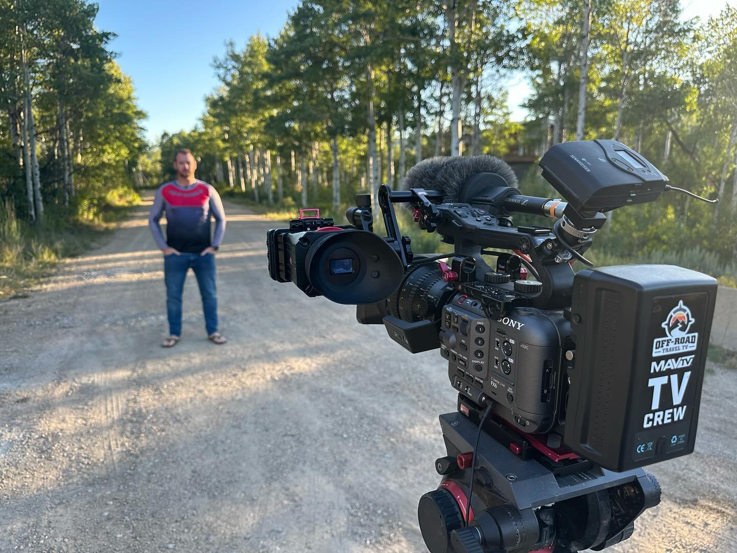 @offroadtraveltv is up here with us filming our latest adventure. Great stories from riders like Kyle McCulloch. #letsride