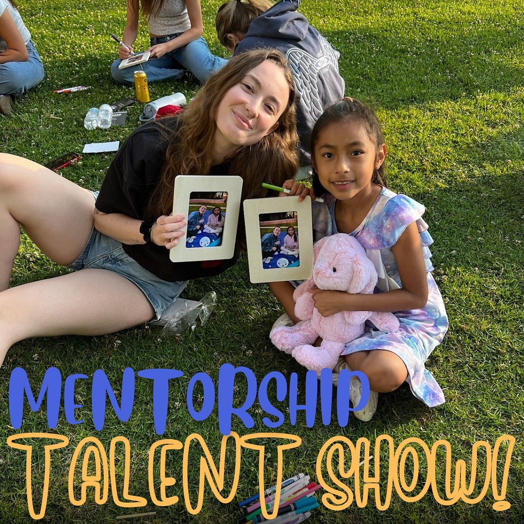 Throwback to the last event of the 23-24 school year, our annual MENTORSHIP TALENT SHOW!! Our mentees and mentors danced, tumbled, cracked jokes, dribbled, and more as they performed for the crowd! We also decorated picture frames to commemorate all of the memories made between our mentee and mentor pairs this year!