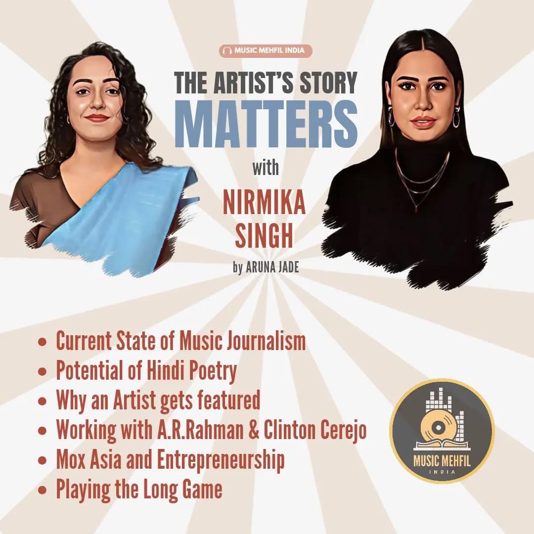 What gets an artist featured in a music publication? Why are we seeing a rise in entrepreneurship in music?
.
Nirmika Singh, an award-winning entrepreneur, poet, and lyricist, shares her journey as Founder & CEO of MOX Asia. She discusses the changing landscape of music journalism, the impact of social media, and artists becoming brands and entrepreneurs. Nirmika also offers insights from working with industry legends such as A.R. Rahman, Clinton Cerejo and guiding artists.
.
Music Mehfil India explores the Indian musicverse through its people, projects, and organizations shaping the Indian music industry.
.
Link in Bio.
.
.
.
.
.
#nirmikasingh #moxasia #musicmehfilindia #musicjournalism #musicinindia #storiesofmusic #rollingstonein #musicpreneur