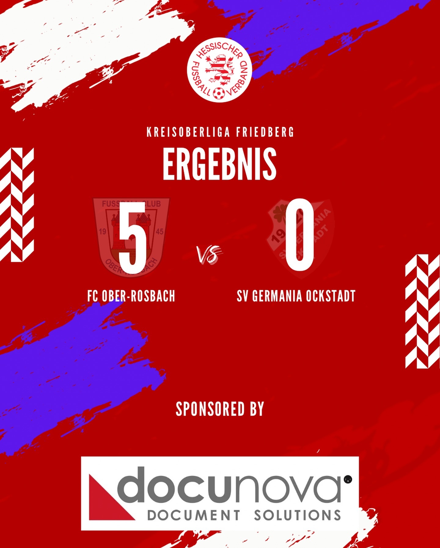 Erster Sieg in der neuen Saison
Am Wochenende konnte unsere erste mit einem 5:0 Heimerfolg den ersten Sieg in der noch jungen Saison verbuchen.
Die zweite konnte den dritten Sieg im vierten Spiel verbuchen und klettert damit auf Platz fünf!
#fco #oberrosbach #kreisoberliga #kreisoberligafriedberg #kreisligafriedberg
