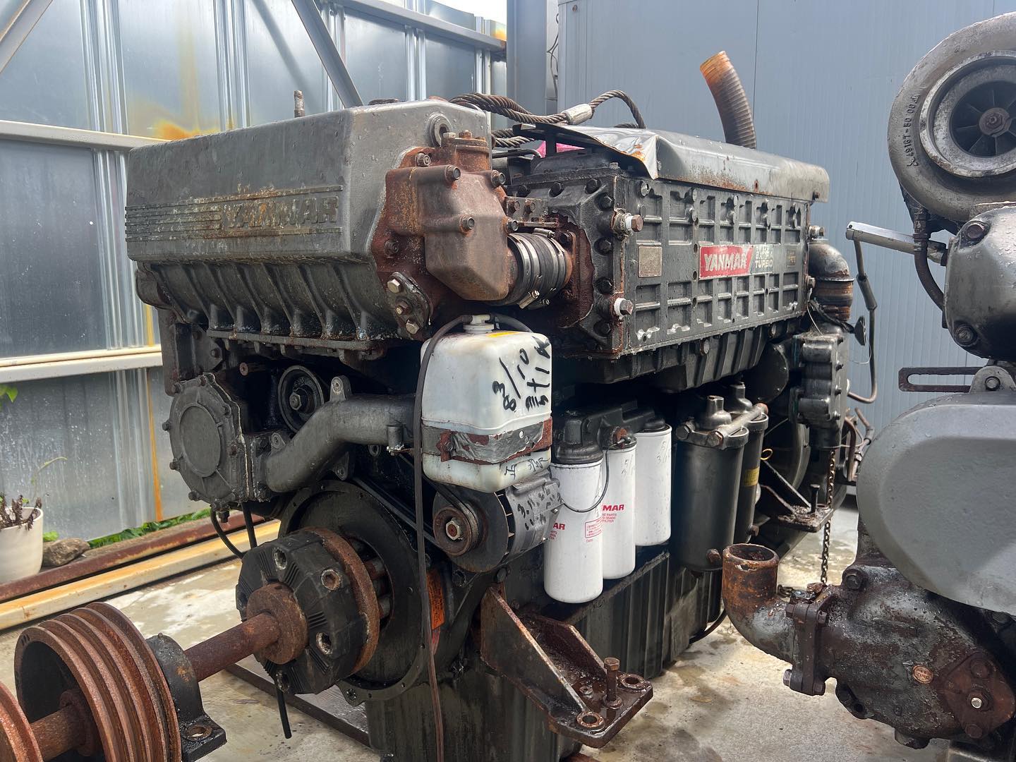 Yanmar 6LX-ET
650PS
2.55 Gear Ratio
{SOLD OUT}
#yanmarmarine #yanmardiesel #6lx #marinediesel