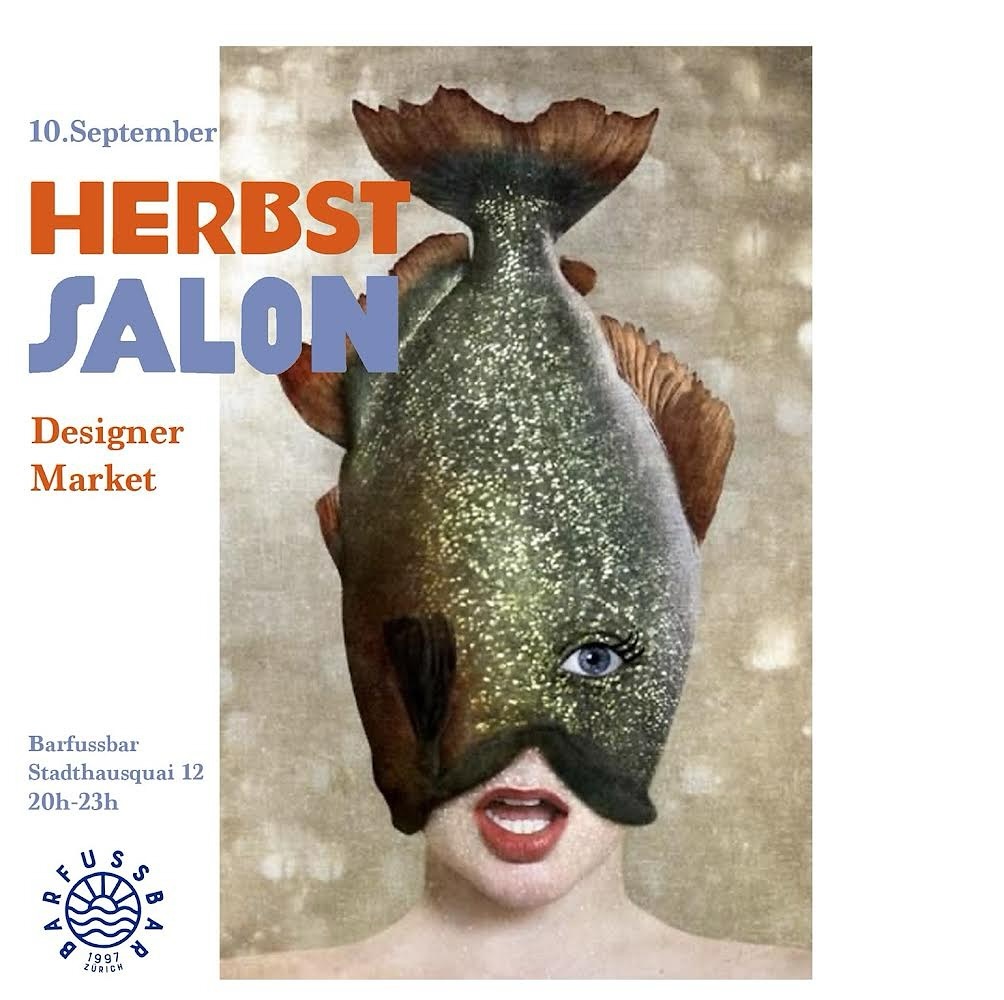 Join us at @barfussbar_zuerich 🌊 on Tuesday, September 10 for another episode of the magical @salon.zueri ✨
See you there! 🌞
#secondhand #vintage #zurich #limmat