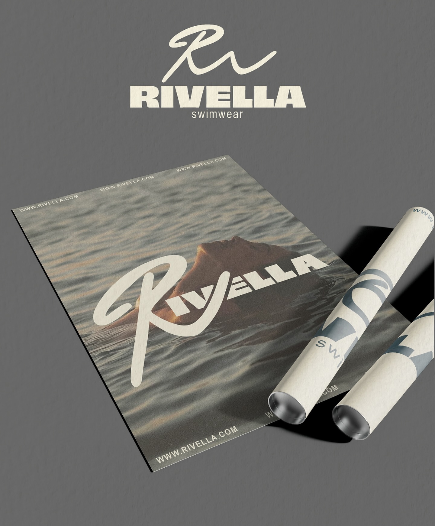 Introducing: “RIVELLA” - a swimwear brand.
- Deep Dive into Design -
For the Rivella swimwear brand, my approach was to create a bold, fun, yet modern and elegant design. The logo features a hand-drawn “R” that extends into a flowing wave, capturing the essence of movement and water. The bold, capitalized “Rivella” in a strong sans-serif font balances the fluidity of the wave, conveying both the playful and sophisticated aspects of the brand. The muted color palette and the overall clean aesthetic ensure that the design remains timeless and versatile, resonating with the brand’s identity.
#branddesign #brandingdesign #visualidentity #logodesigner #branddesigner #brandidentity #logodesigns #graphicdesign #graphicdesigner #posterdesign #brandidentitydesign