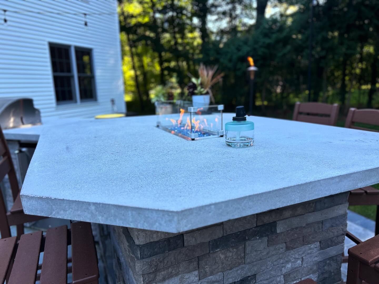 🔥 Grill & Chill Done Right! 🔥
Our latest project brings together the perfect blend of style and functionality—a custom-designed grill surround paired with a sleek concrete countertop and a cozy table firepit! 🌿✨ Whether you’re firing up the grill for a summer BBQ or enjoying a warm evening around the firepit, this outdoor setup is built for making memories.
Swipe to see the transformation from start to finish! ➡️
Ready to elevate your outdoor space? Let Lewis Landscape Solutions design and build your dream oasis.
#LewisLandscapeSolutions #OutdoorLiving #CustomDesign #GrillMaster #FirePit #ConcreteCountertops #BackyardGoals