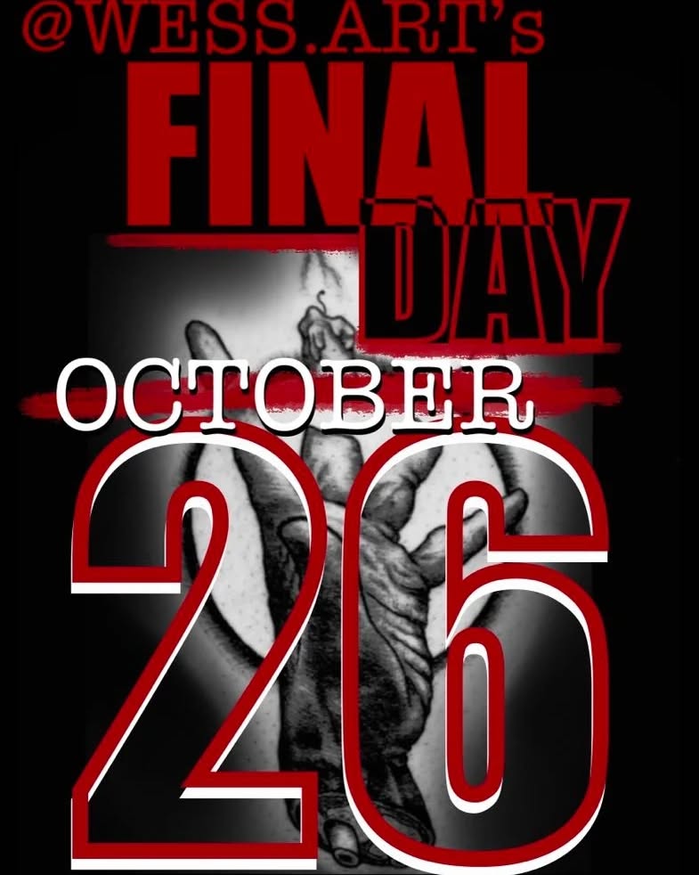 If you haven't heard, @wess.art is leaving Ontario at the end of October to move to Halifax. Get at us or with @wess.art directly to help book him out before he leaves on October 26! Now is your chance to get some of his original flash or his take on your idea. We are sad to see him go but proud of what he has accomplished and happy to see him off on his adventure, knowing he will be back for guest spots down the road.
#tattooshop #tattooartist #openings #courtice #ontario #Halifax