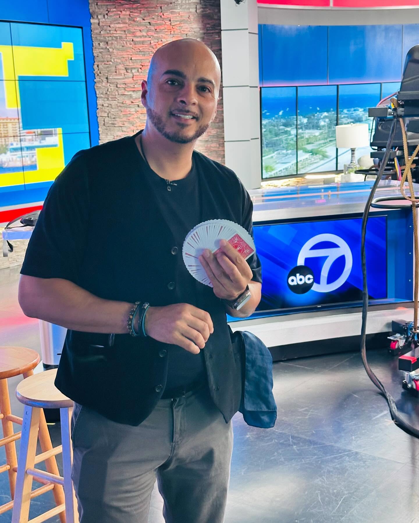 First time on TV. Cool experience.