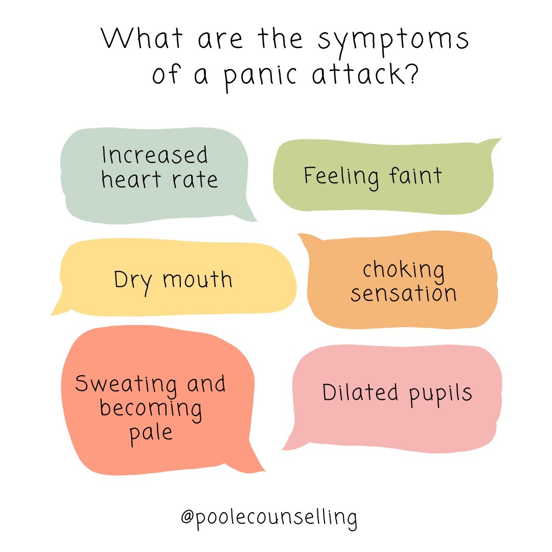 Panic attacks can be scary. It's great to have some tools to help prevent a panic attack. These can include box breathing, 54321 method, tapping, smelling lavender to name a few. Everyone is different, so something that works for one, may not work for someone else.