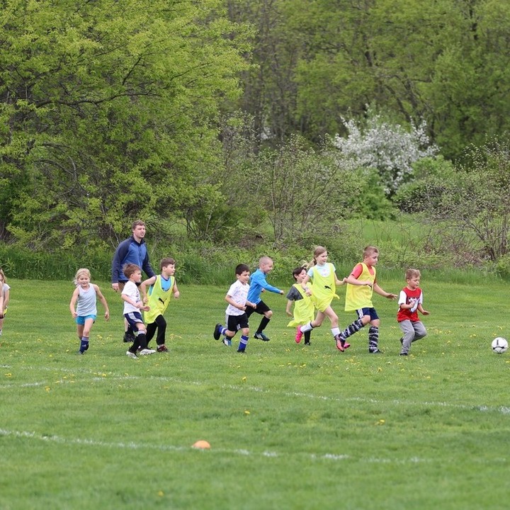 Fall soccer for our youngest players starts this week! If you have a child born between 2015 and 2022 that would like to try soccer or develop skills for competitive play down the road, this is the best program! Info and registration on our website.