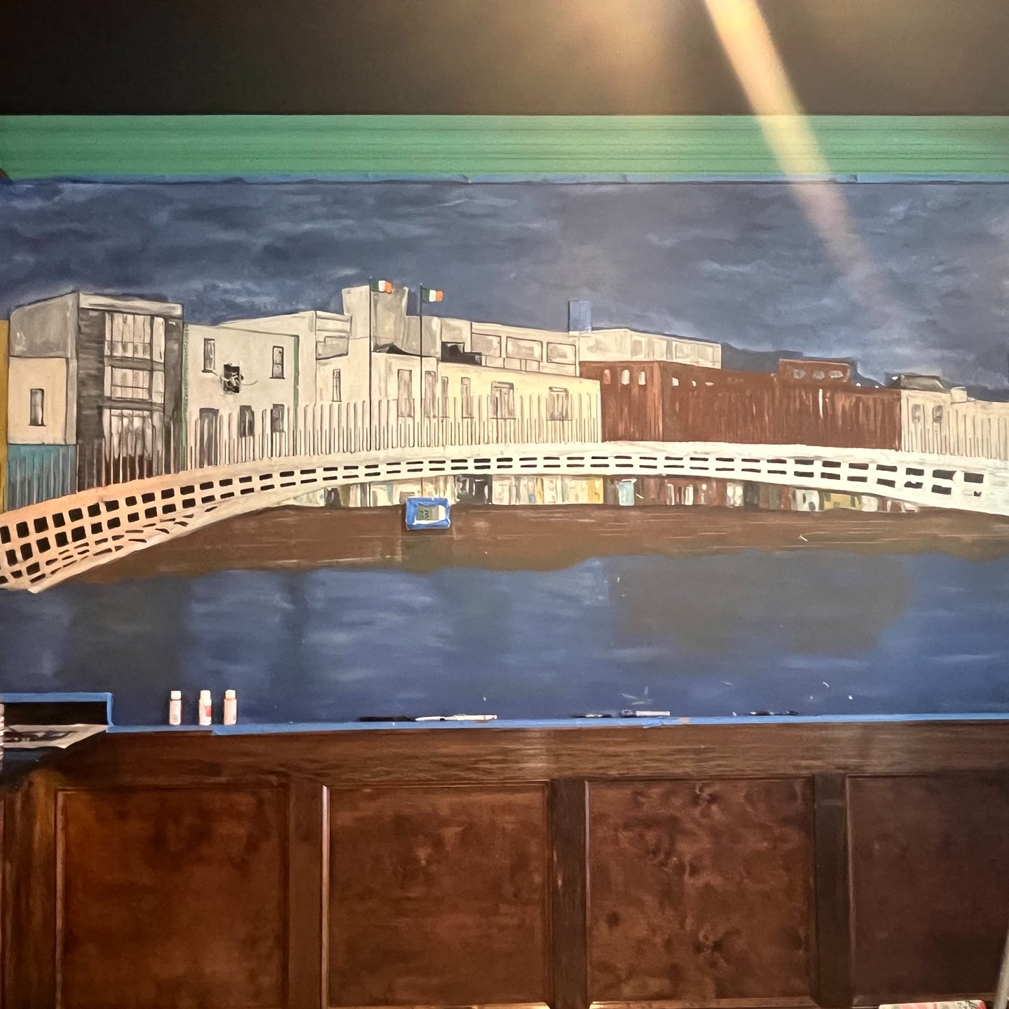 Working on a new mural at a new bar! Kevin's Corner in Fairfield is opening soon! Good food, great space - CAN'T WAIT!! Go Kevin!!
Also - Check me out on Local TV news with Carmen Nieves! So much fun and absolutely love her
https://www.youtube.com/live/0f0WN9VXOok?feature=shared
VXOok?feature=shared