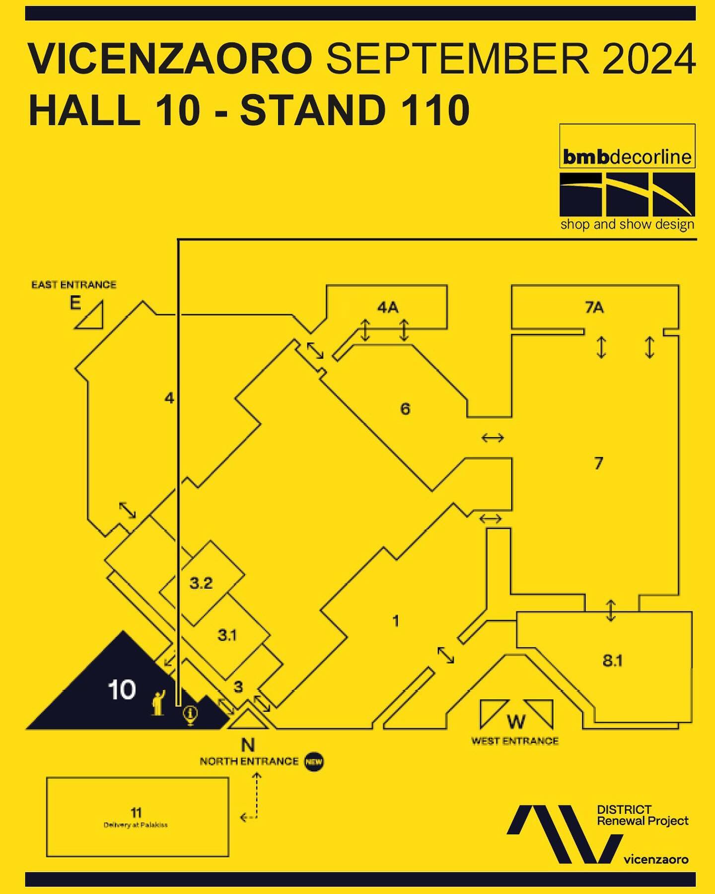 @vicenzaoro 2024.
Venite a trovarci!
Hall 10 - Stand 110
