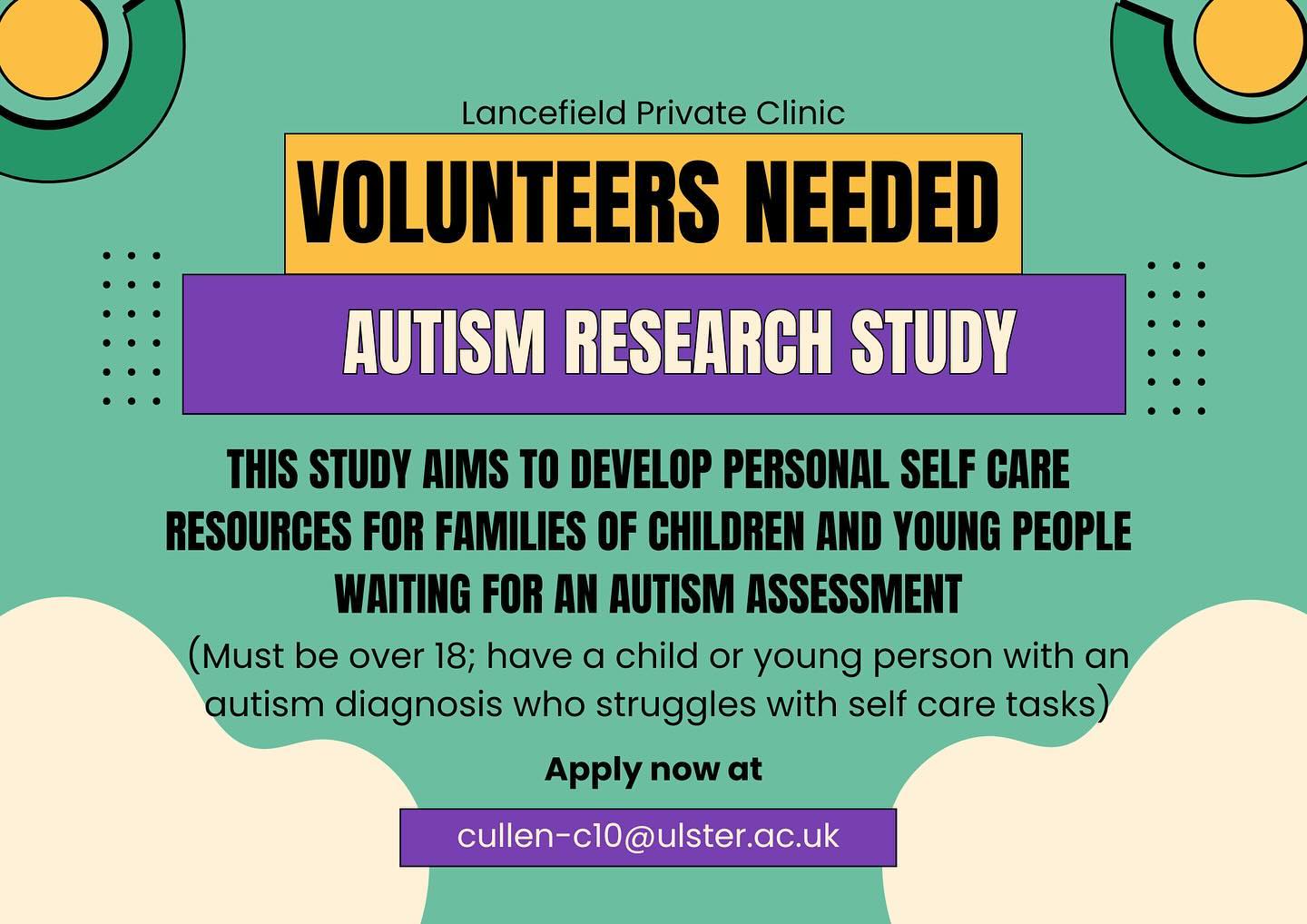 Our specialist OT Kate is doing a research study to develop personal care resources for autistic young people and needs volunteers! Please consider signing up ๐ The link is in our bio ๐ #autism #autismstudy #research #autism
