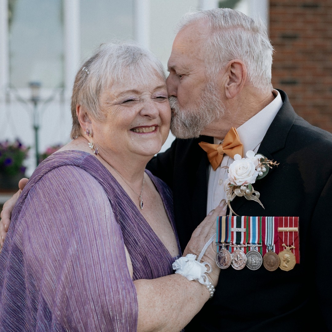 50 Years Married ✨
Celebrated at home with your closest family & friends and a vow renewal. So so sweet!