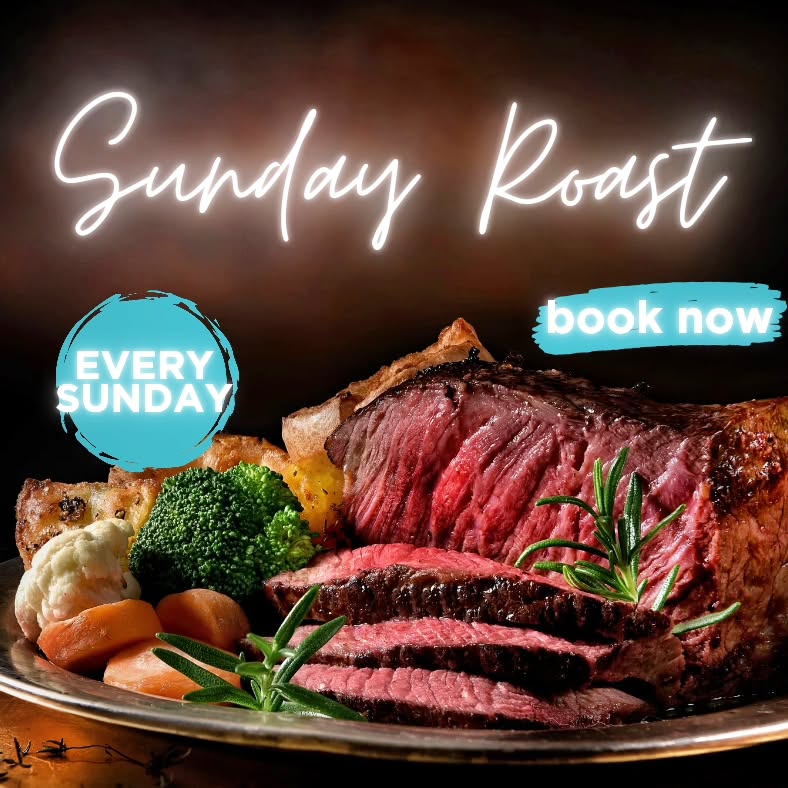 Sundays are back!
Starting up again this weekend, we will be delivering you roasts, served from 12 until 18, unless they sell out first!