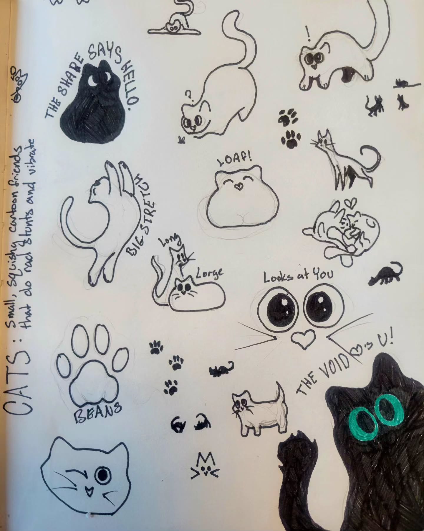 A sketch page full of kitty cats. Pick your favorite!
#art #drawing #illustration #sketch #artist #artwork #draw #artistsoninstagram #instaart #artoftheday #doodle #sketching #digitalillustration #digitalart #sketch #sketchbook #doodles #cats #kitty #kittycat #catsketch #blackcats