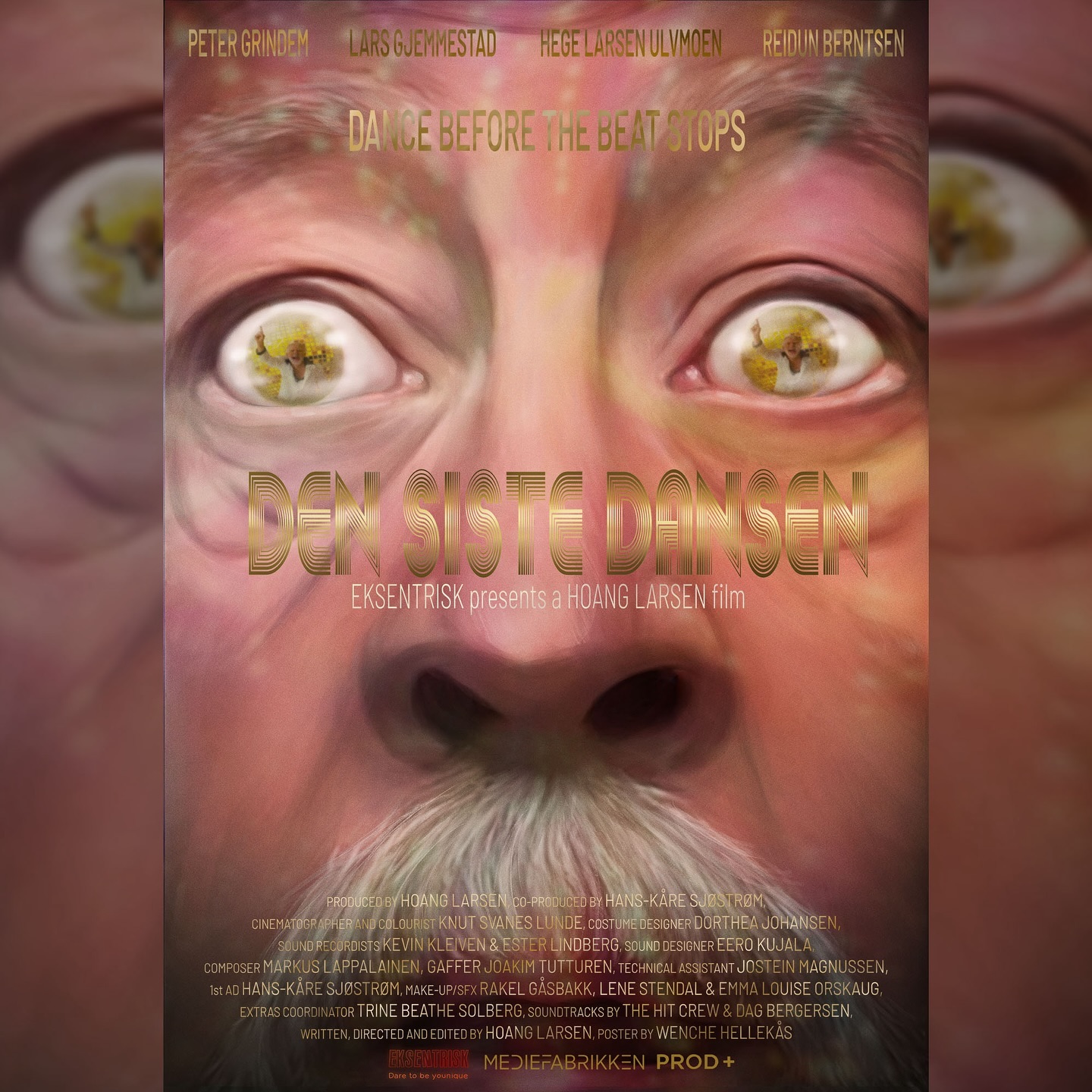 Filmplakaten til DEN SISTE DANSEN 🕺🪩 Dance Before The Beat Stops