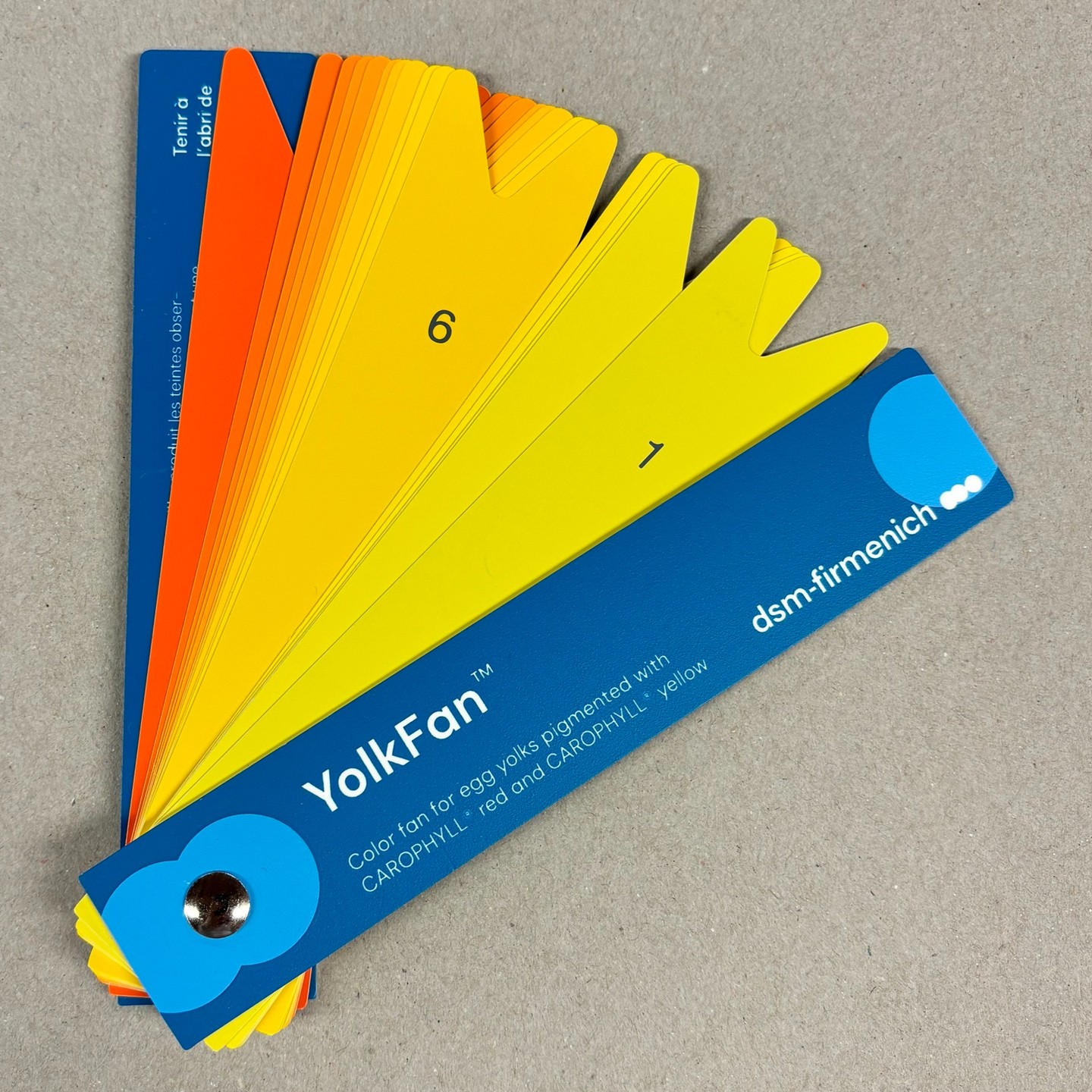 #DSM-FIRMENICH Yolk Color Fan (#YolkFan) Finally Arrived!
NEW DSM Yolk Color Fan (YolkFan) will be arriving shortly! Get impressed with new look and feel of dsm-firmenich yolk color fan!
#eggtester #haughunit #haugh #DSMColorFan #YolkColorFan #dsm-firmenich #dsn-firmenichColorFan #YolkFan