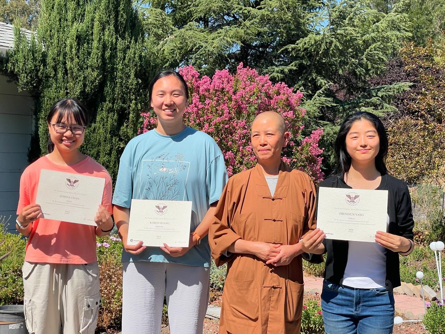Congratulations to the Quarry Lane Tap Chapter for their members’ hardwork in receiving the Presidential Volunteer Service Award!
Individual Awards:
🥇Athena Chan (co’26)
🥇Karen Huang (co’26)
🥇Tiantian Yang (co’25)
🥇Aarsh Mittal (co’25)
🥇Rainee Li (co’25)
🥇Lucy Liu (co’26)
🥇Grishm Lingareddy not pictured (co’26)
🥇Irene Fu not pictured (co’27)
If you are interested in joining Tap and receiving a PVSA award, please fill out this interest form for our interest meeting on 9/25 at 8:00pm: https://tinyurl.com/4tp78jxn