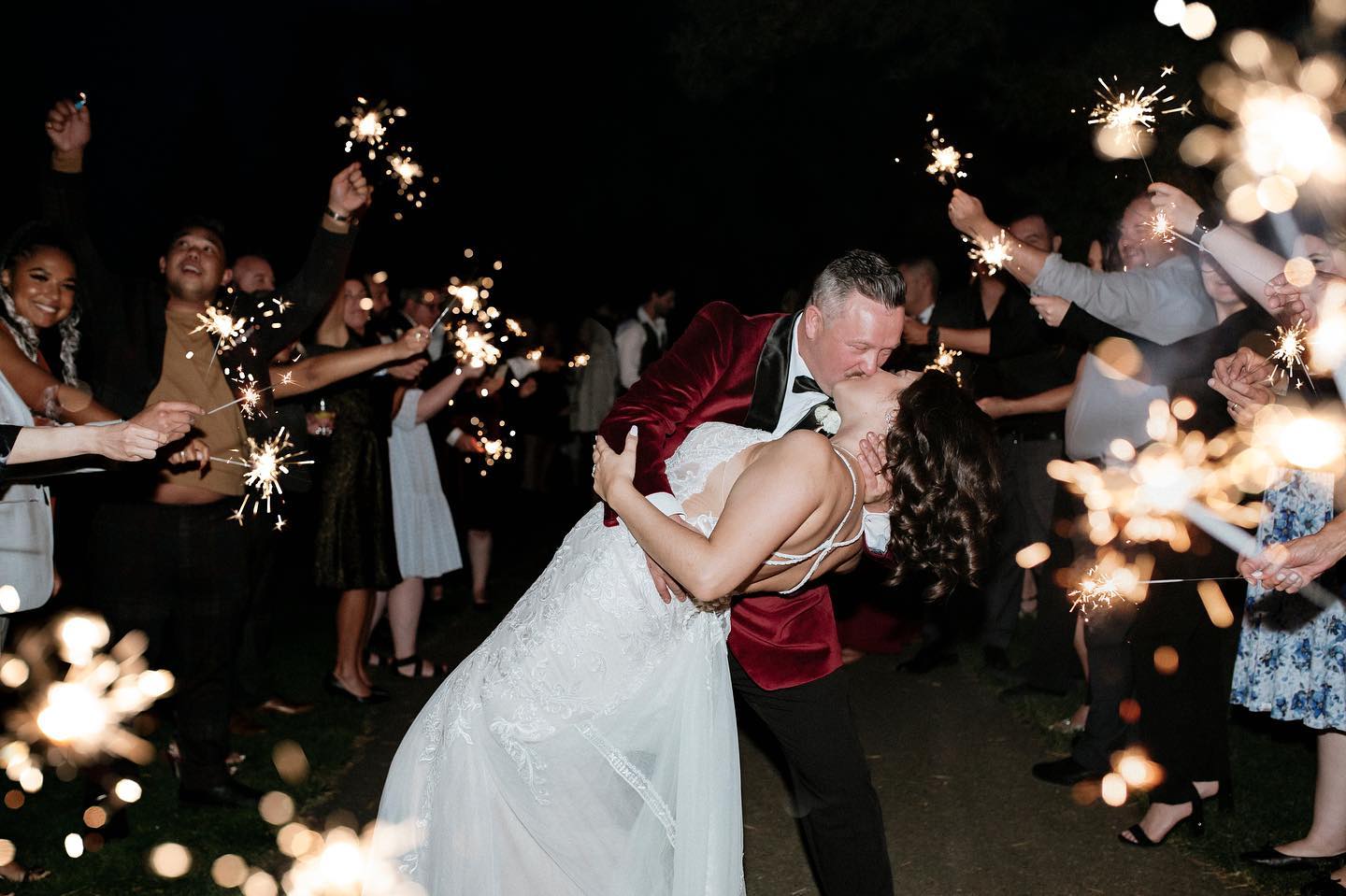 Sparkler exits are the most fun ✨
___
Bridesy Babe: @Kelseymariemorello
Groovy Groom: @Shanexo
Photographer: @kanderphoto
Hair: @blushartistrymua
Makeup:@makeupbybrennalauren
Dress: @lucentbridal
Groom Attire: @indochinoweddings
Ceremony / Venue / Catering: @linksatsprucegrove
_____
#yegphotographer #albertaphotographer #leducphotographer #weddingandportraitphotographer #kanderphoto #yegweddingphotographer #yegcouples #leducweddingphotographer #yegweddingphotographer #albertaweddingphotographer #albertaportraitphotographer #edmontonweddingphotographer #explorepage #photographylovers
#albertaweddings #loveanddevotion