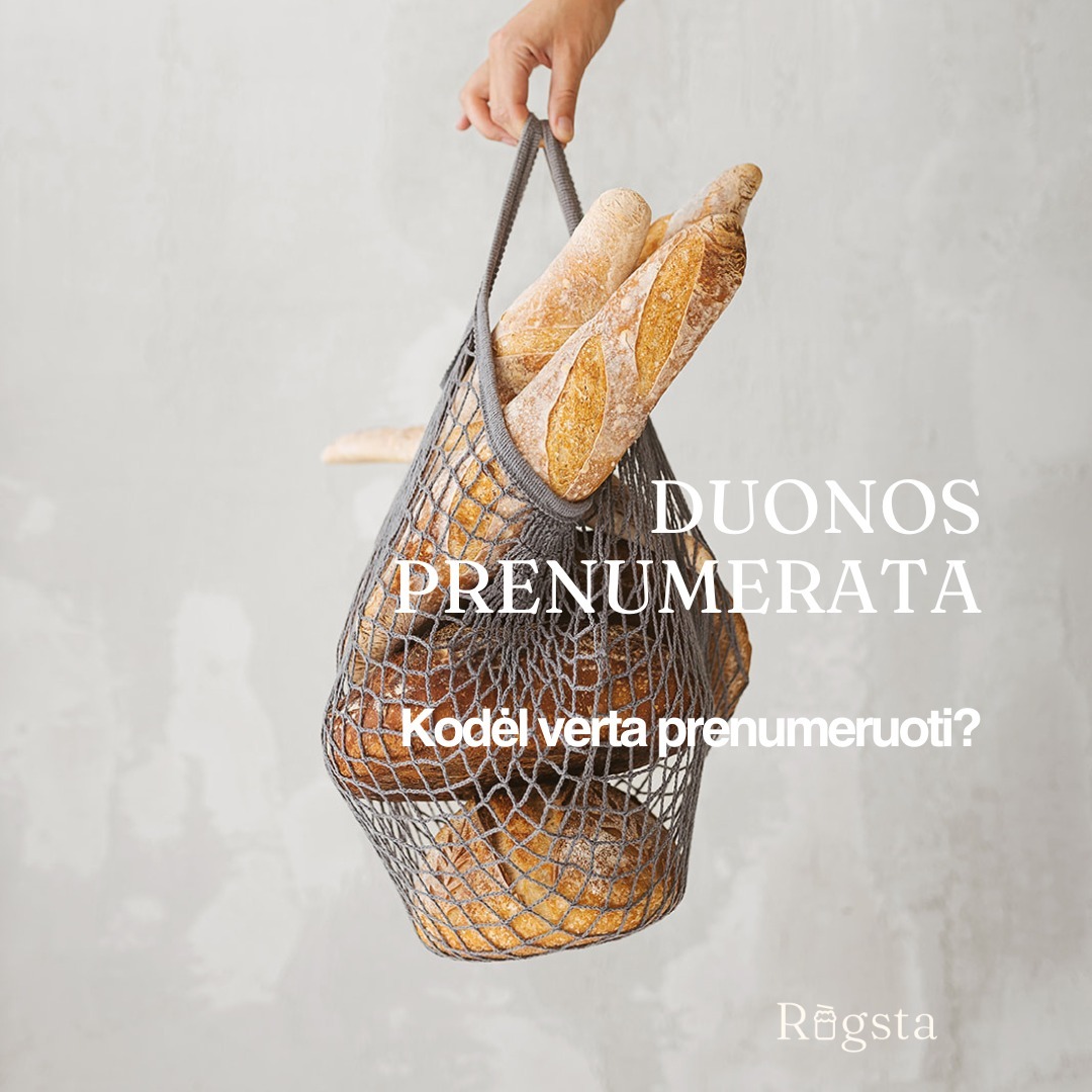 DUONOS PRENUMERATA 🎉
📢Gaudyk savo prenumeratą jau šiandien!
Rugsėjo 18 d. pirmasis mūsų duonos prenumeratos pristatymas, kurį užsakyti dar gali spėti ir tu!*
Pasižymėk šią datą savo kalendoriuje ir nepraleisk progos pasimėgauti 😍
Kur?
📍Kaune ir Kauno raj.
* užsakyti būtina likus ne mažiau 3 d. iki numatytos pristatymo datos.