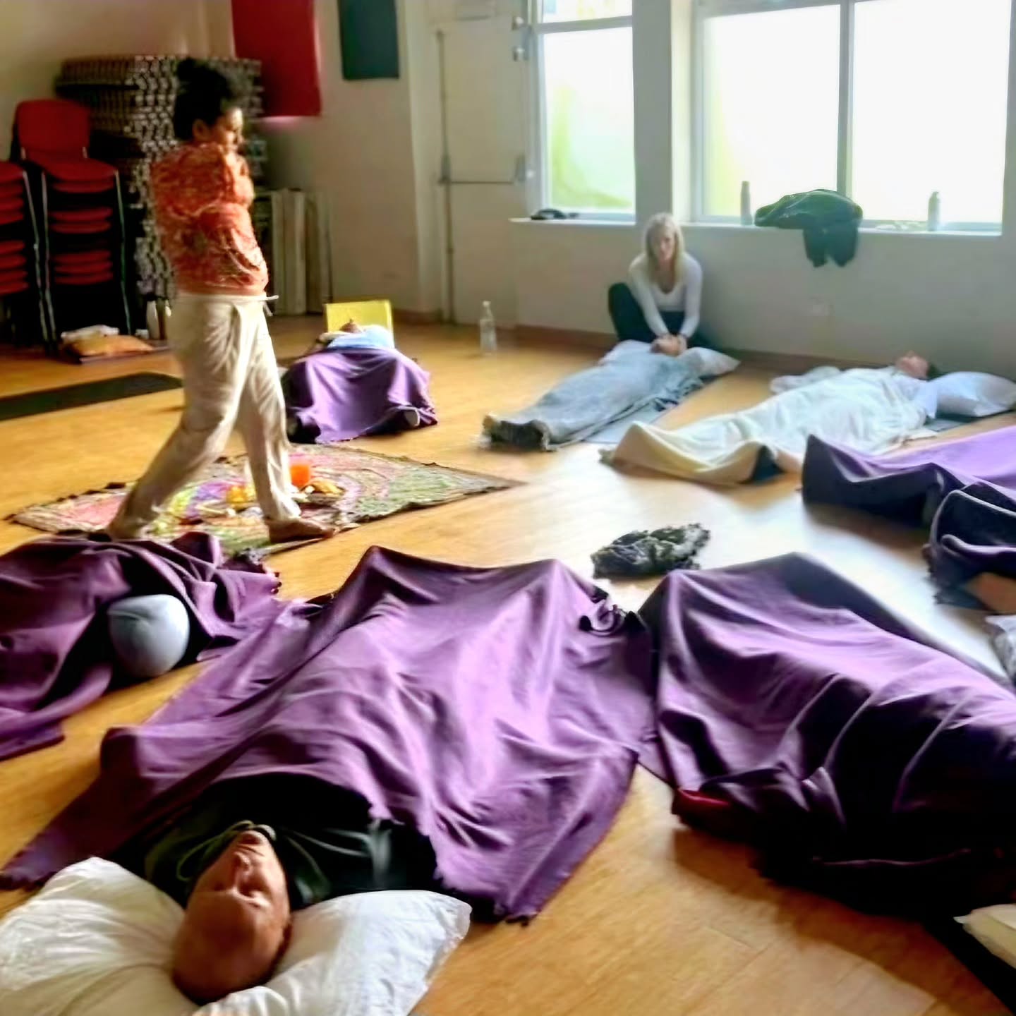 Working with the #Breath Psychologist: reminding me wherever you are, lush forest, trendy retreat space or the hustle of an inner city space like #Brixton, it matters not when the breath helps attain inner peace.