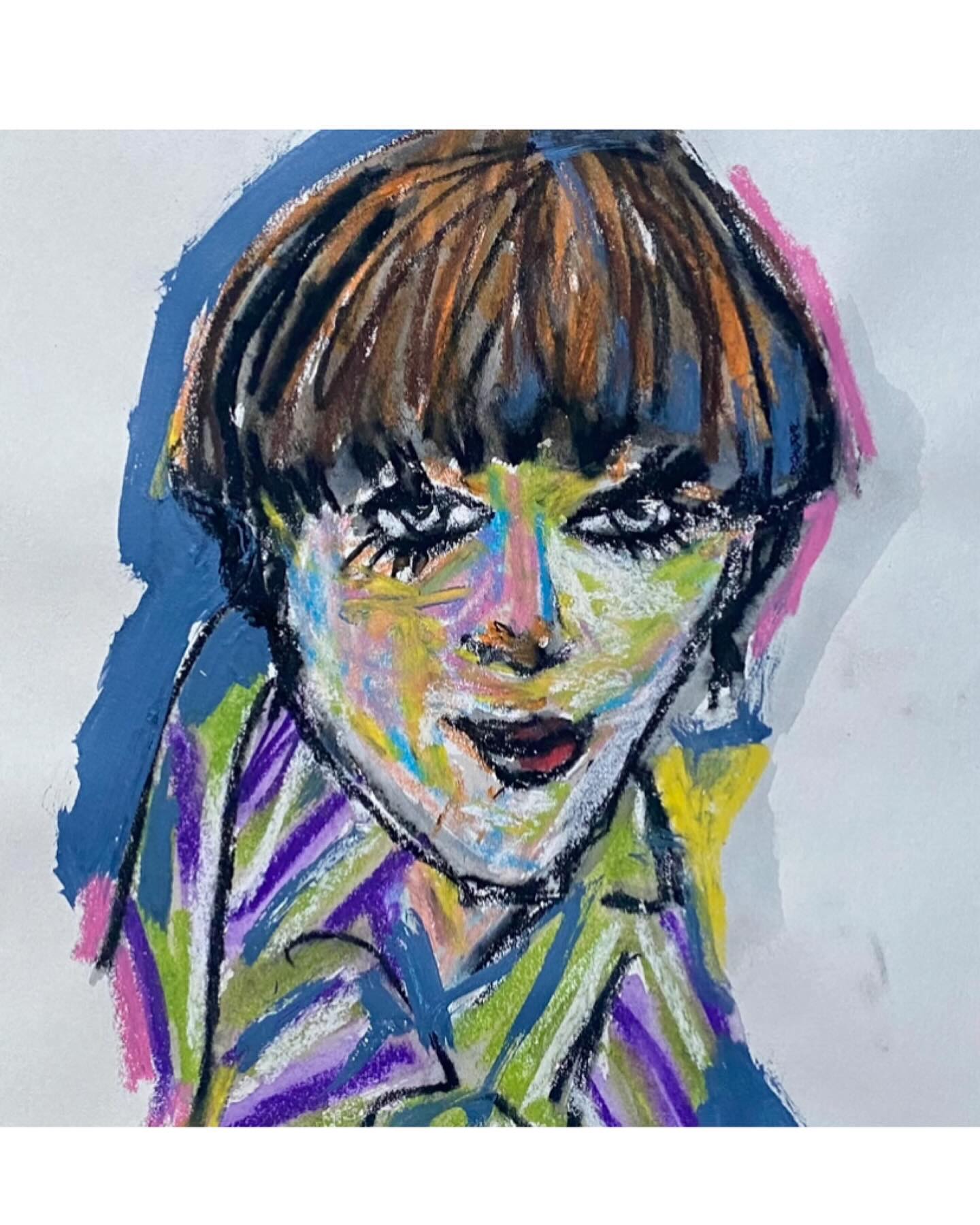 #shadesoflove #portrait #contemporaryart #abstractart #artgallery #25x25cm #aufpapier