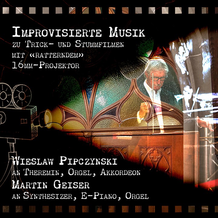 Ach, noch etwas für Kurzentschlossene: Heuteabend, 28. September 2024, 20.00, in der Kirche Oberburg: Ein besonderes Herbst-Konzert mit Wieslaw Pipczynski und Martin Geiser. Sie improvisieren zu Trick und Stummfilmen, die über einen 16mm-Projektor mit seiner charakteristischen Geräusch-Kulisse auf die Leinwand gezaubert werden. Nicht verpassen! #oberburg #kircheoberburg #forumfürlebensfragenoberburg #herbstkonzert #improvisationen #stummfilme #wieslawpipczynski #martingeiser