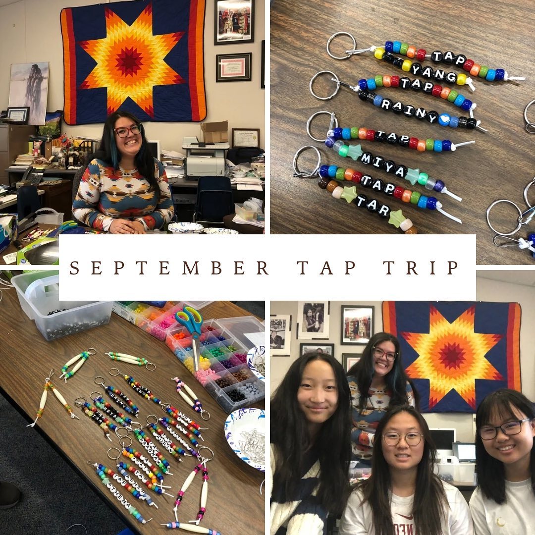 This weekend, our Quarry Lane chapter’s TAP team helped out our district’s local partner, the Tri-Valley Native American Center. Thank you to everyone who participated in creating keychain kits for their Indigenous People Day event!