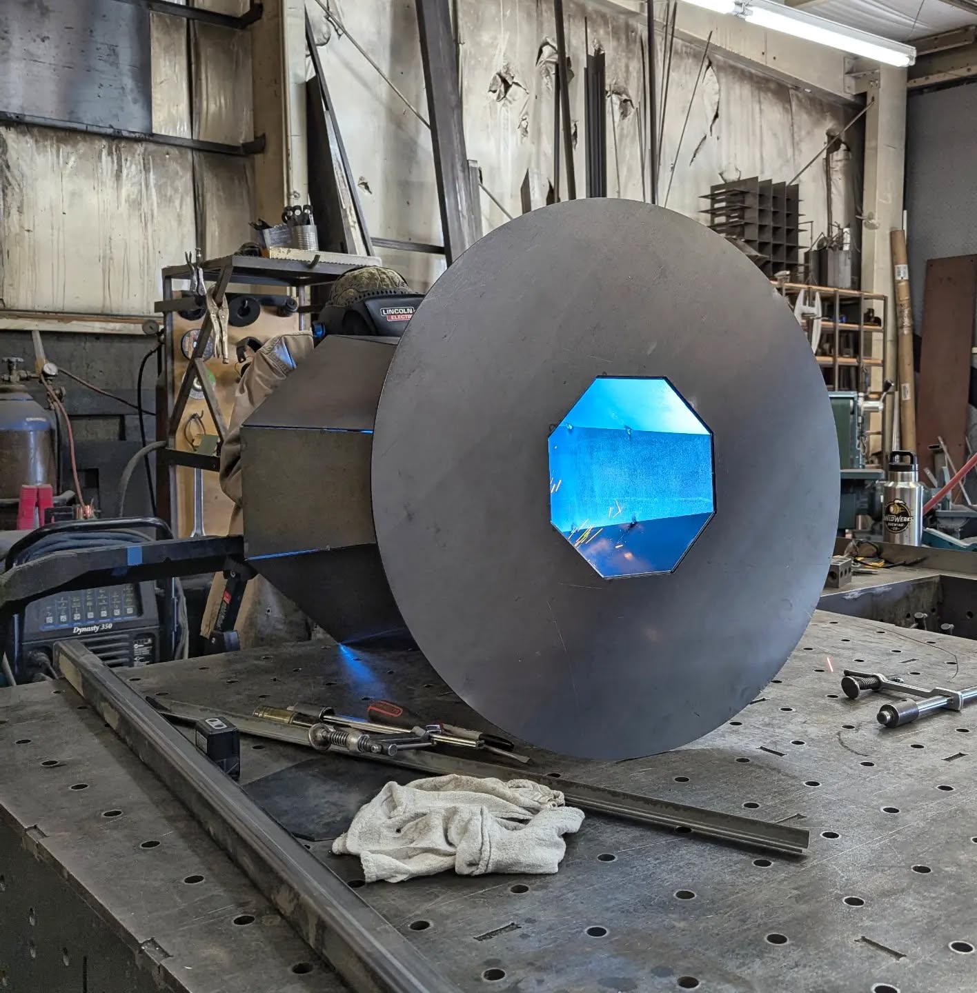 Now building rocket parts...
.
.
.
#tablebase #customfurniture #tigtuesday #welding #metalwork #design #Denver