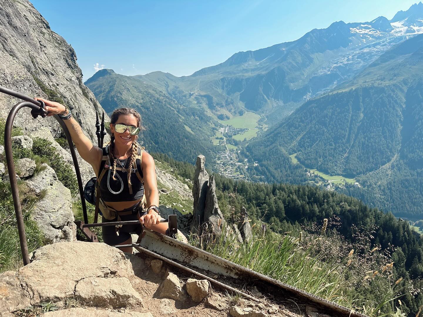 We did a thing🏔️#tmb #tourdemontblanc